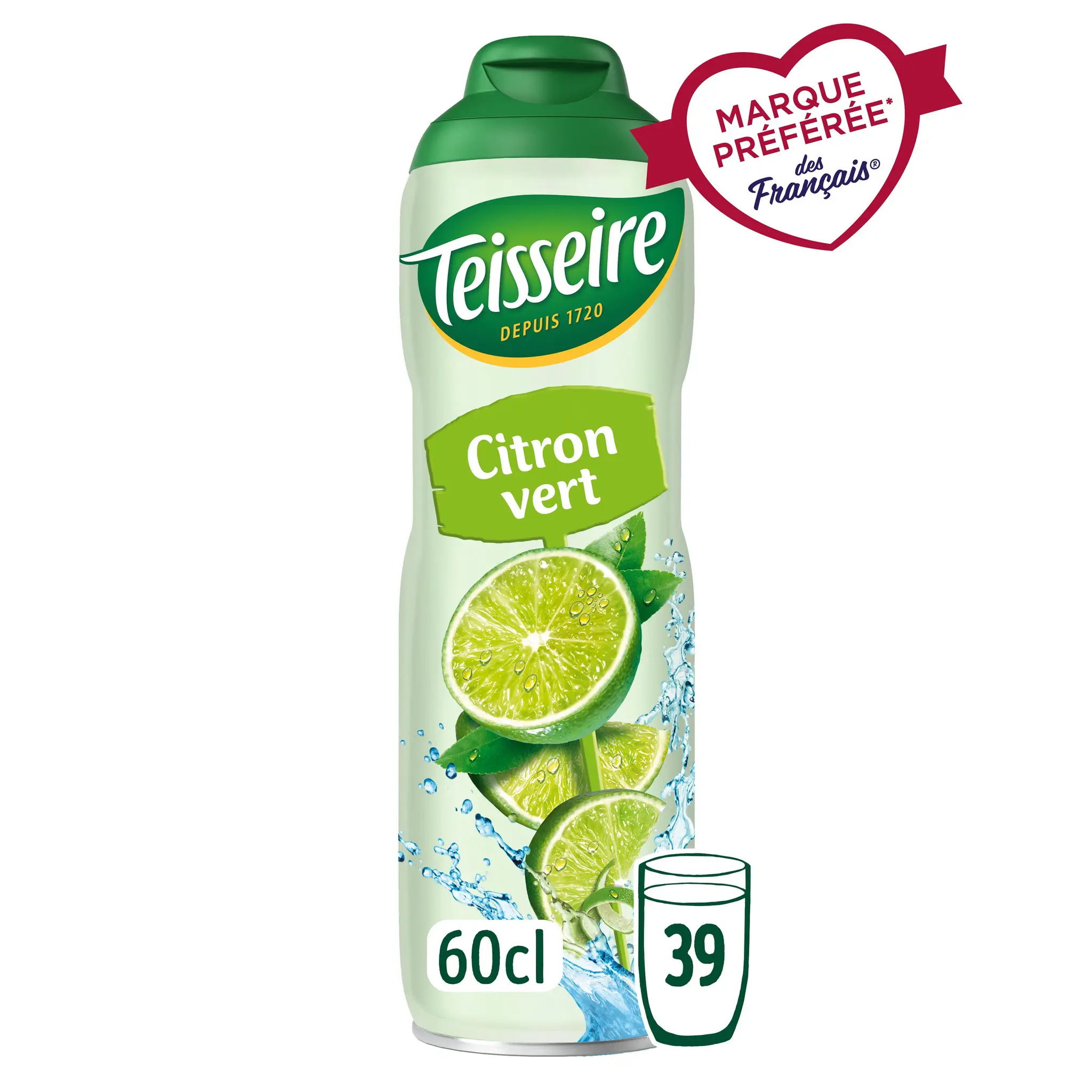 TEISSEIRE Sirop de citron vert