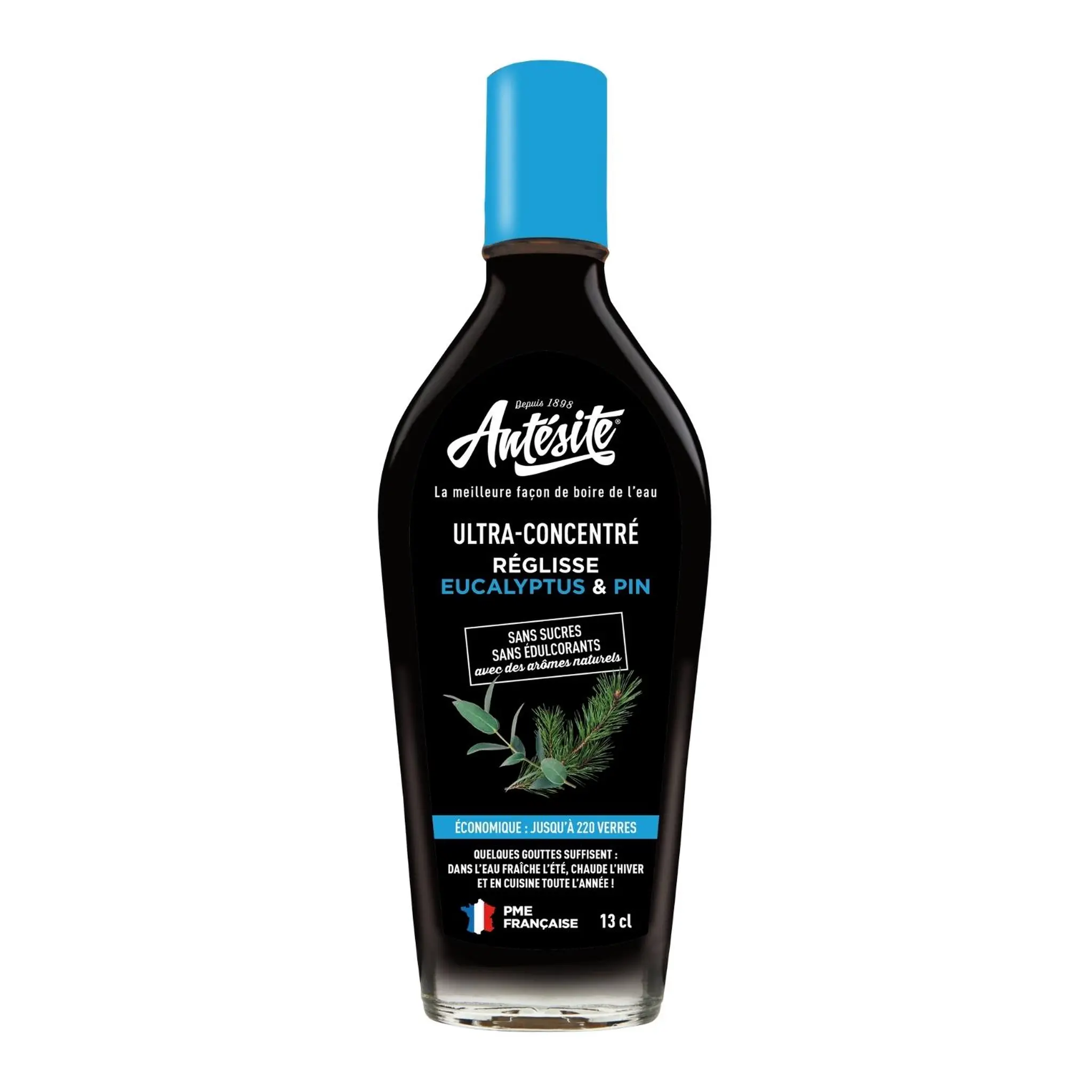 ANTESITE Sirop ultra concentré au réglisse eucalyptus et pin