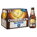 GRIMBERGEN Bière blonde 0.0% bouteilles