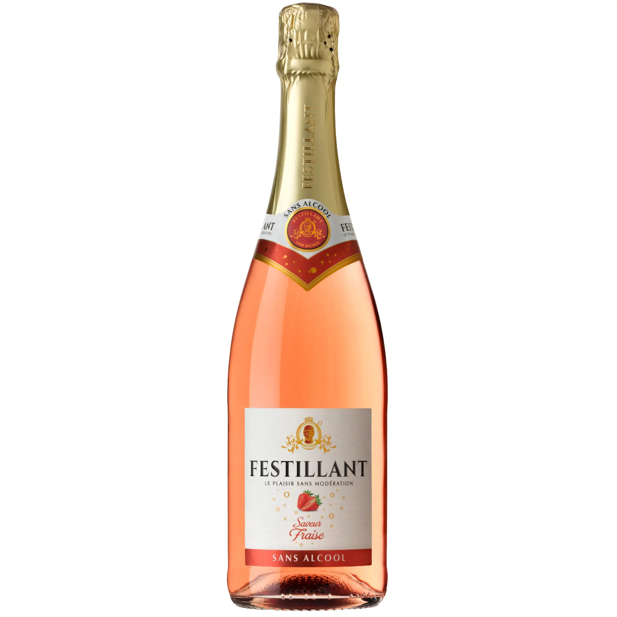 FESTILLANT Effervescent sans alcool saveur fraise