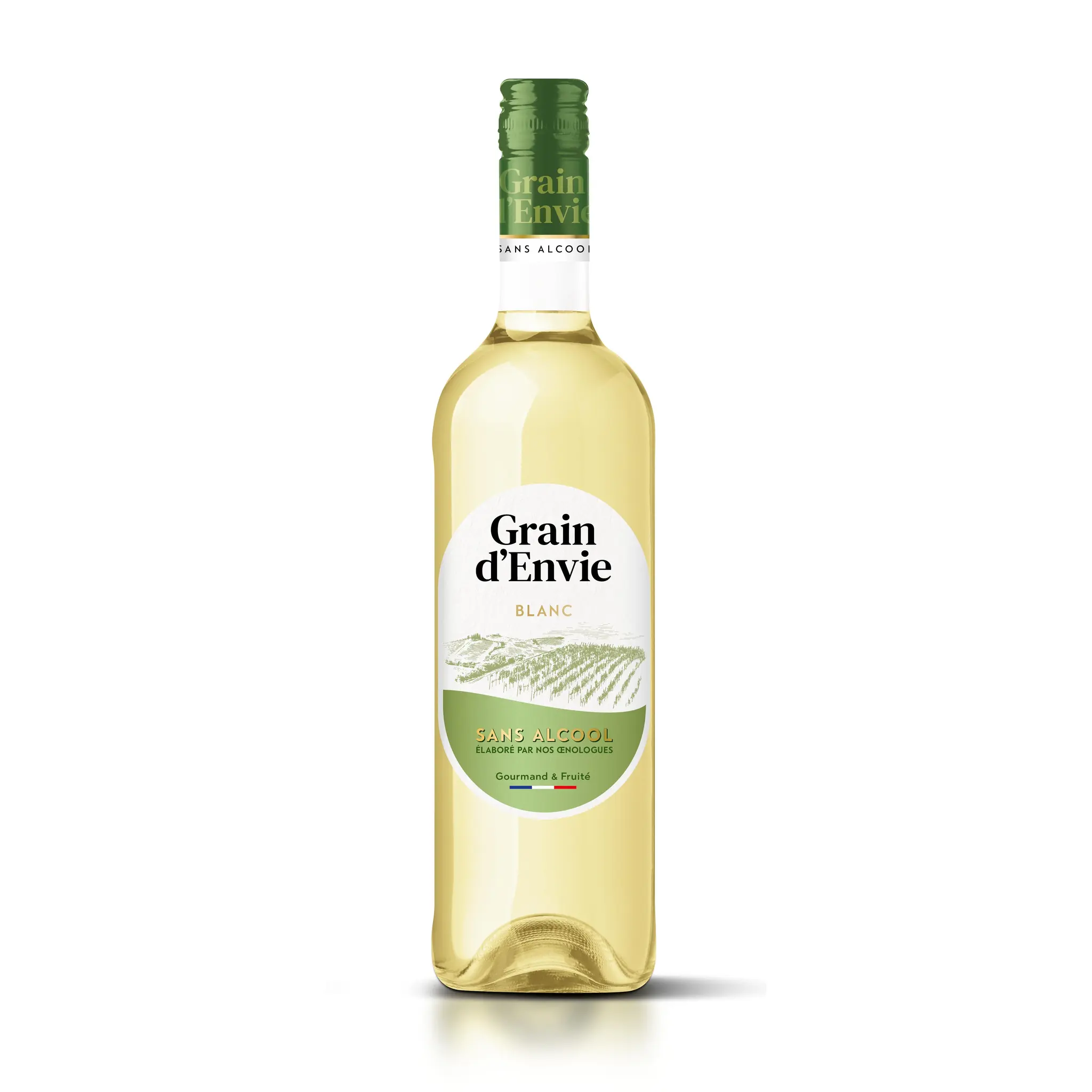GRAIN D'ENVIE Boisson aromatisée à base de vin sans alcool