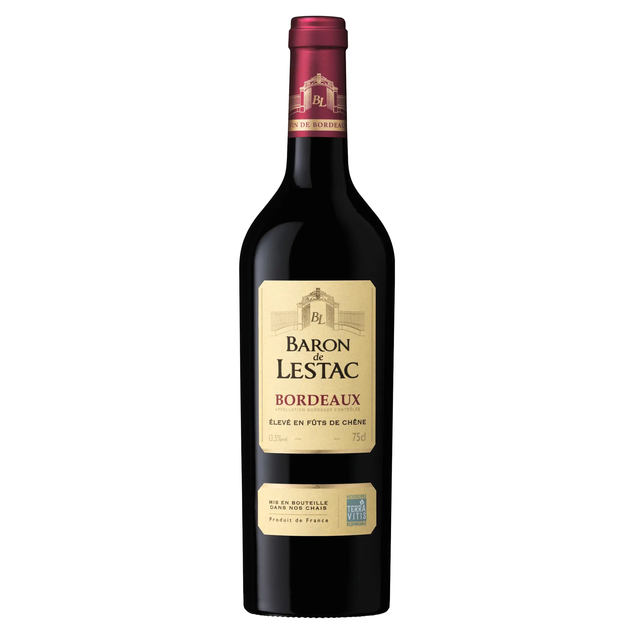BARON DE LESTAC AOP Bordeaux rouge