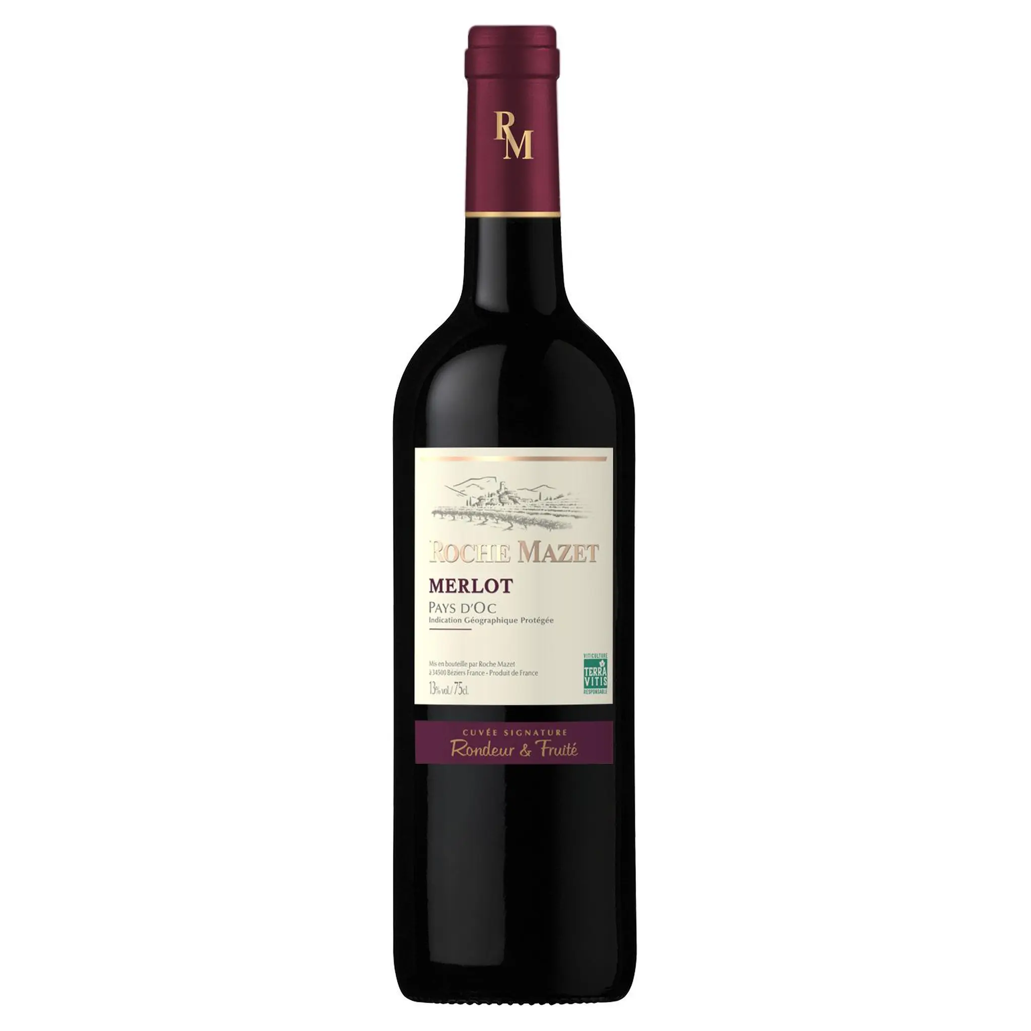 ROCHE MAZET IGP Pays-d'Oc Merlot rouge