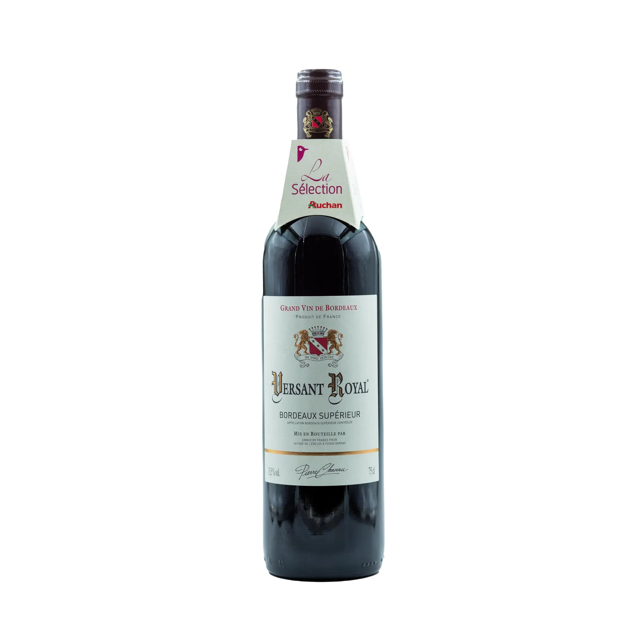 PIERRE CHANAU AOP Bordeaux Supérieur Versant Royal rouge