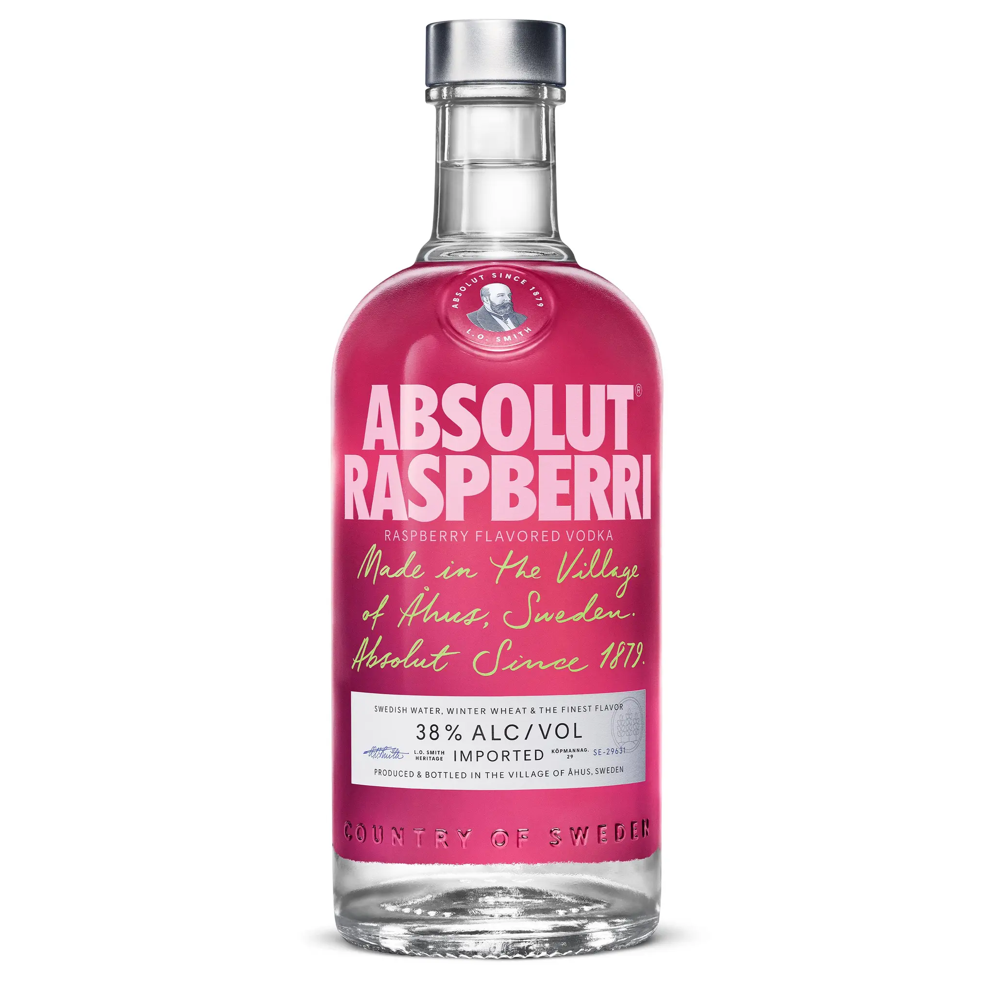 ABSOLUT Boisson à base de vodka et de jus de framboise 38%