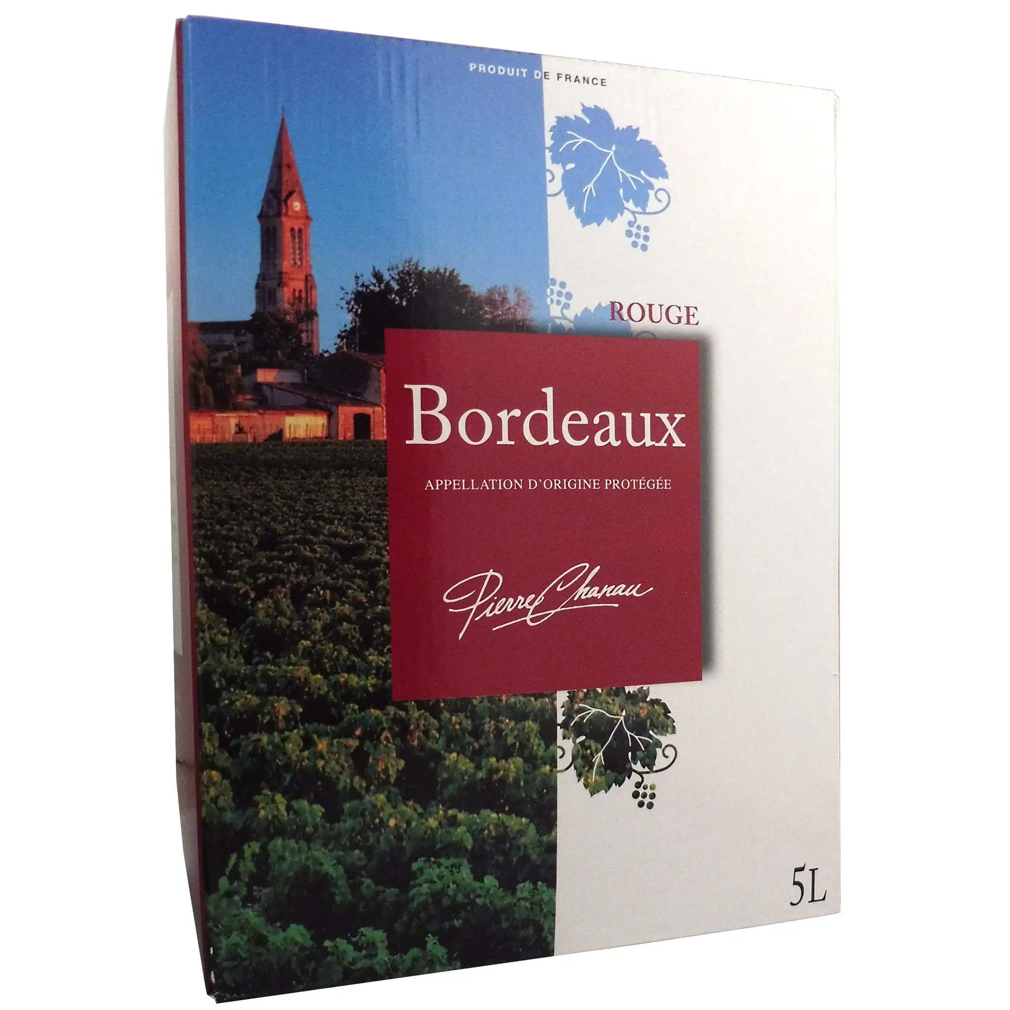 PIERRE CHANAU AOP Bordeaux rouge