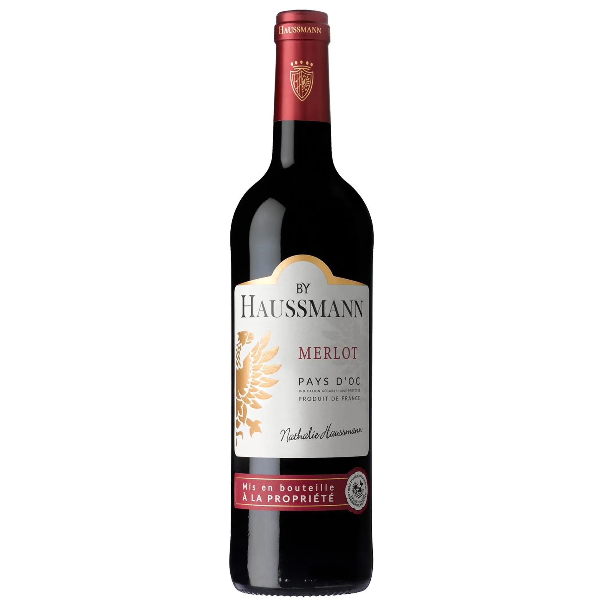 IGP Pays-d'Oc Merlot by Haussmann rouge