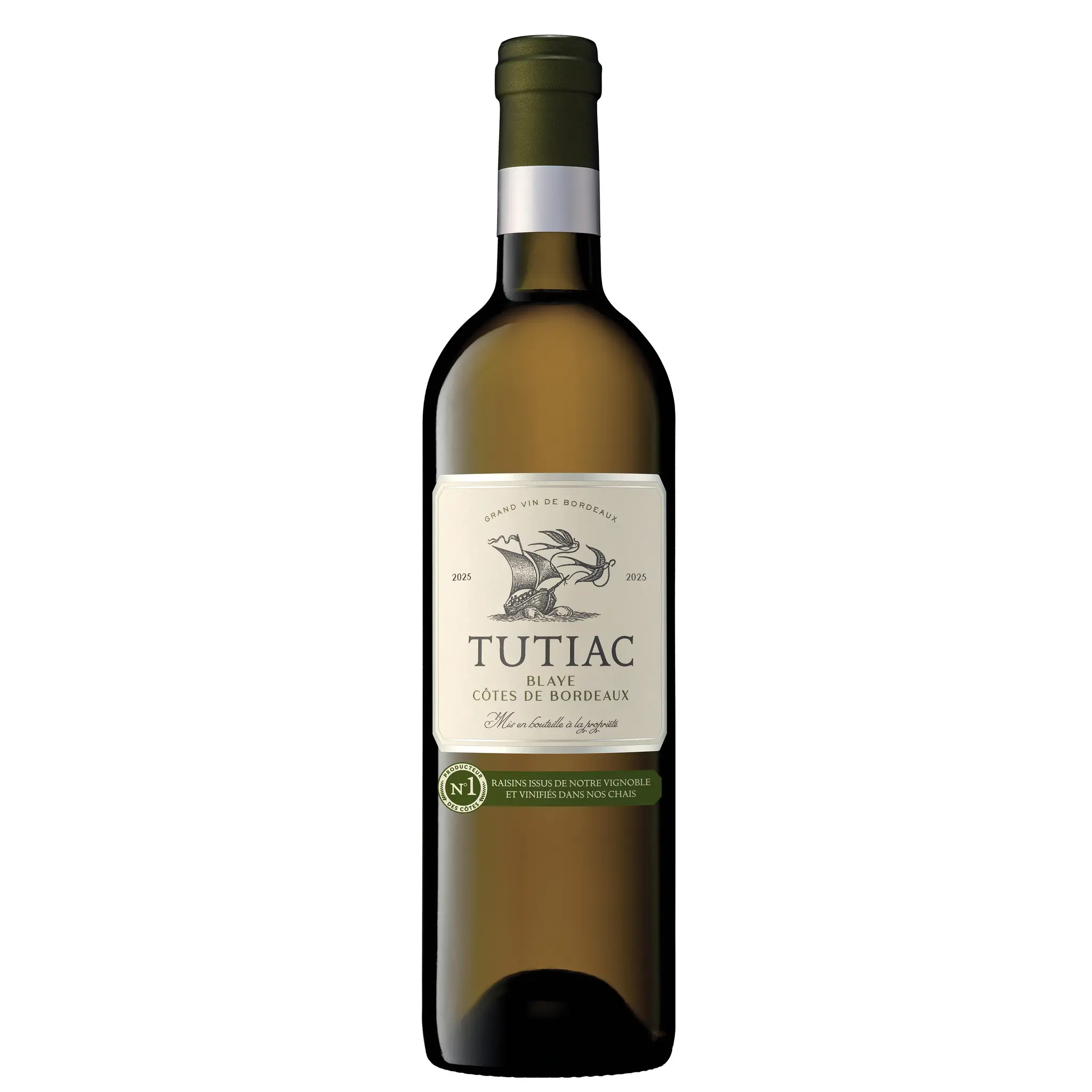 AOP Tutiac Claye Cotes de Bordeaux blanc