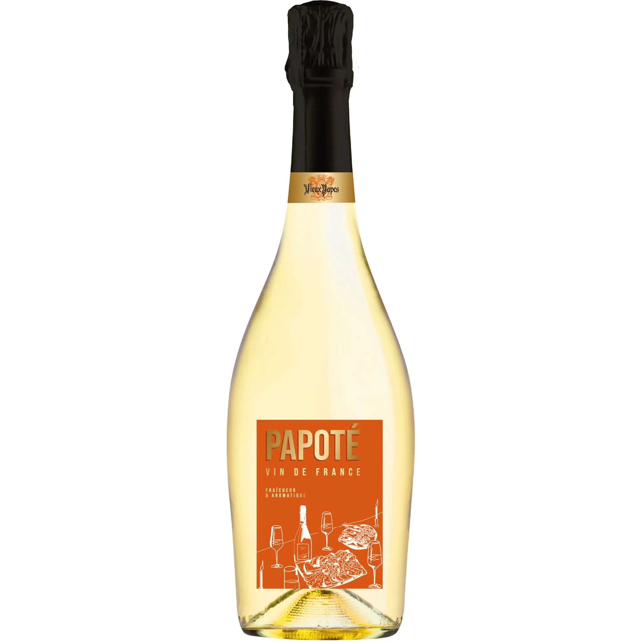 PAPOTE Vin de France effervescent Muscat blanc