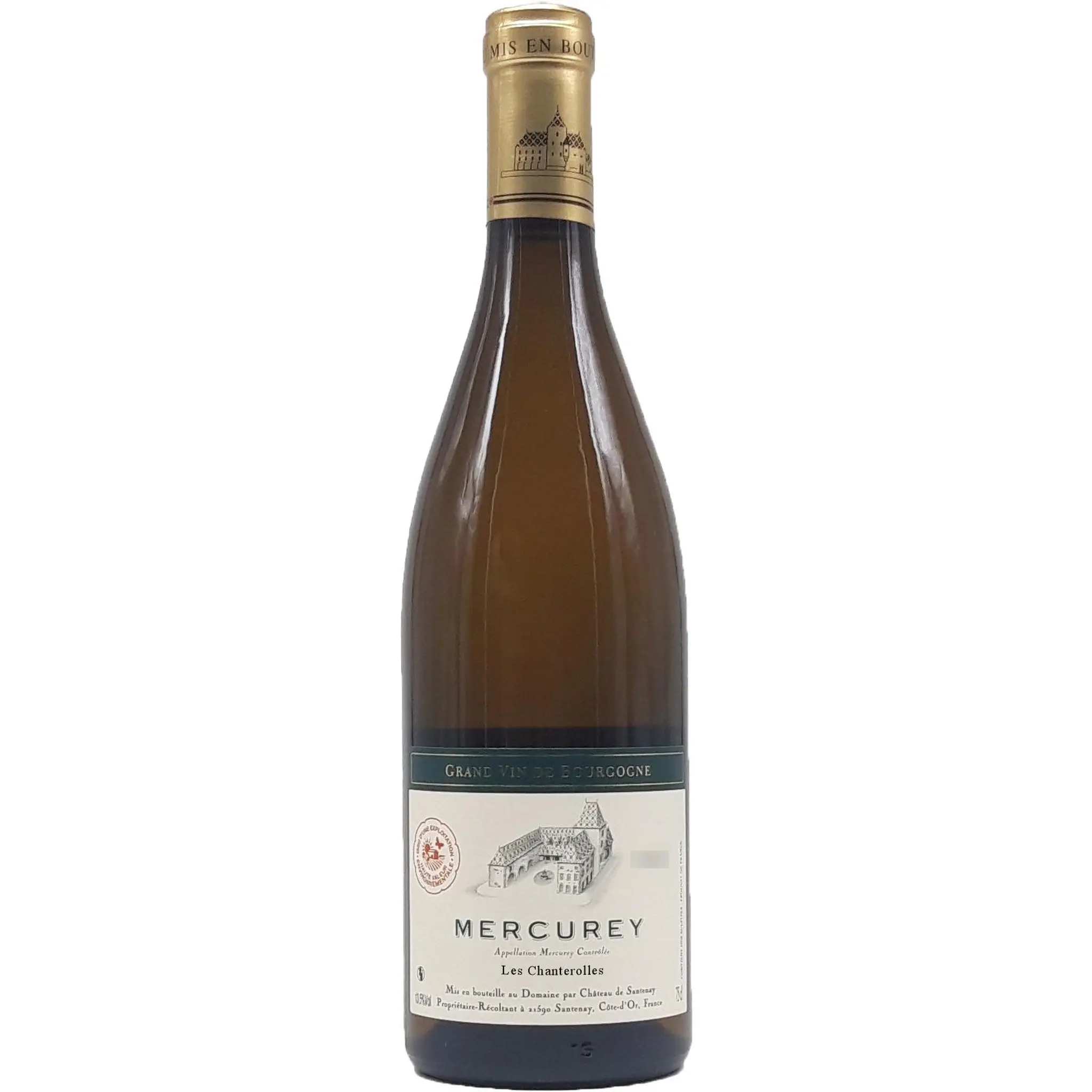 AOC Mercurey chateau de santenay blanc HVE