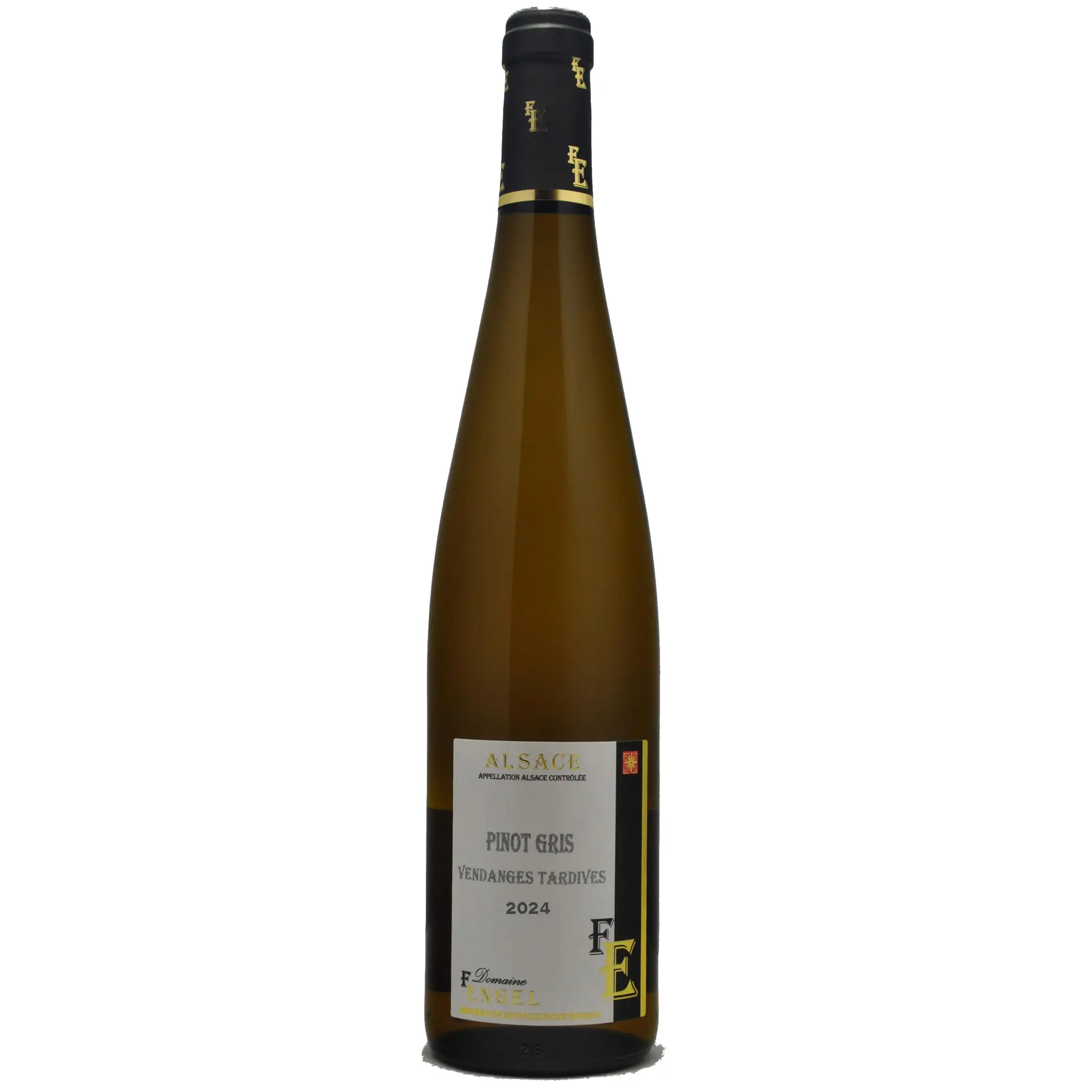 Pinot gris Alsace Vendanges tardives blanc bio