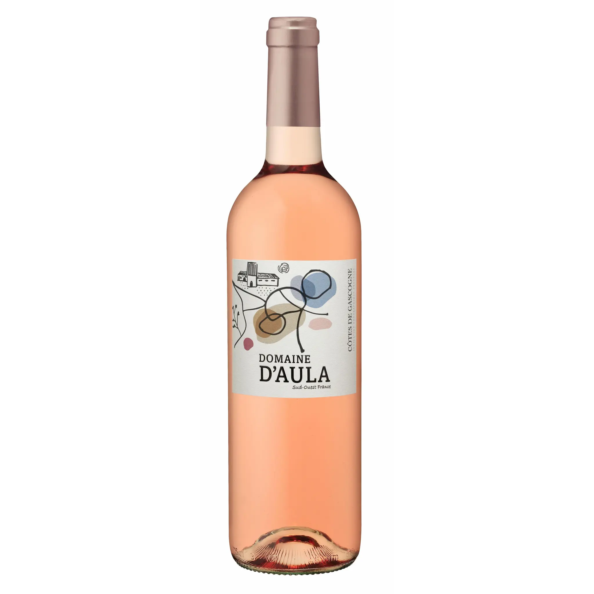 IGP Côtes de Gascogne Domaine d'Aula rosé