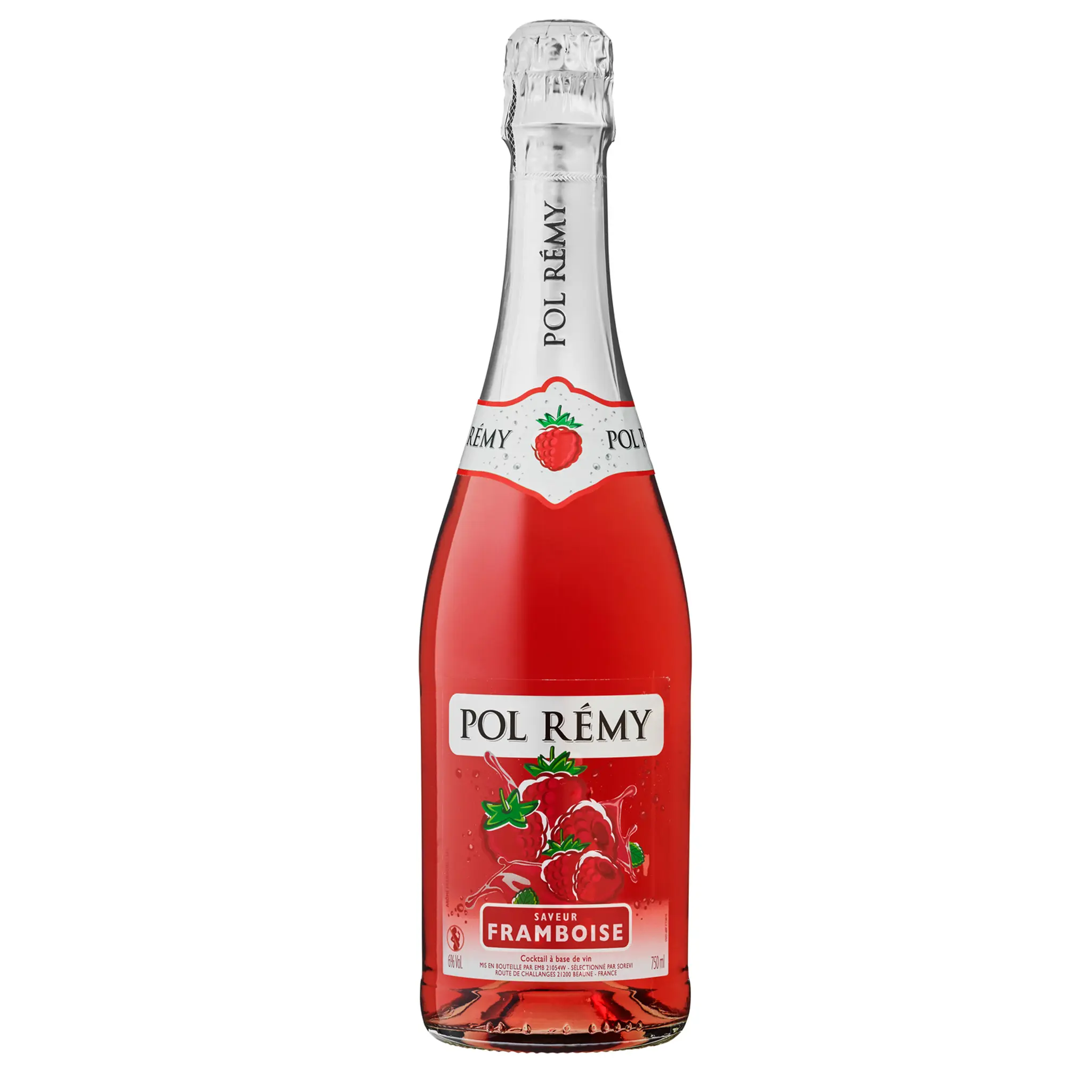 POL REMY Cocktail à base de vin arômatisé à la framboise