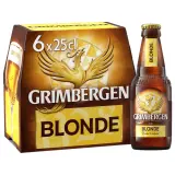 GRIMBERGEN Bière blonde 6,7% pack bouteilles