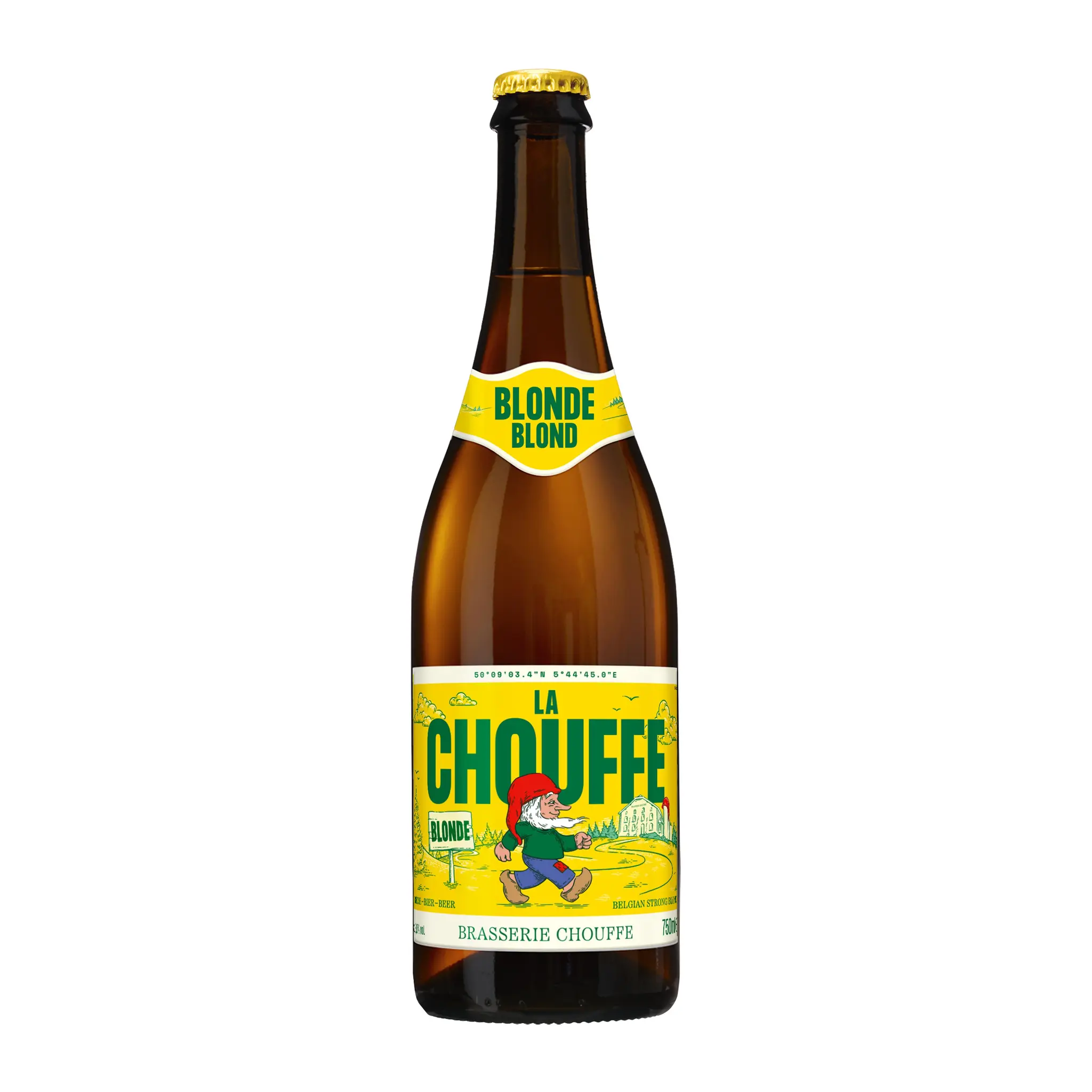 LA CHOUFFE Bière blonde belge 8%