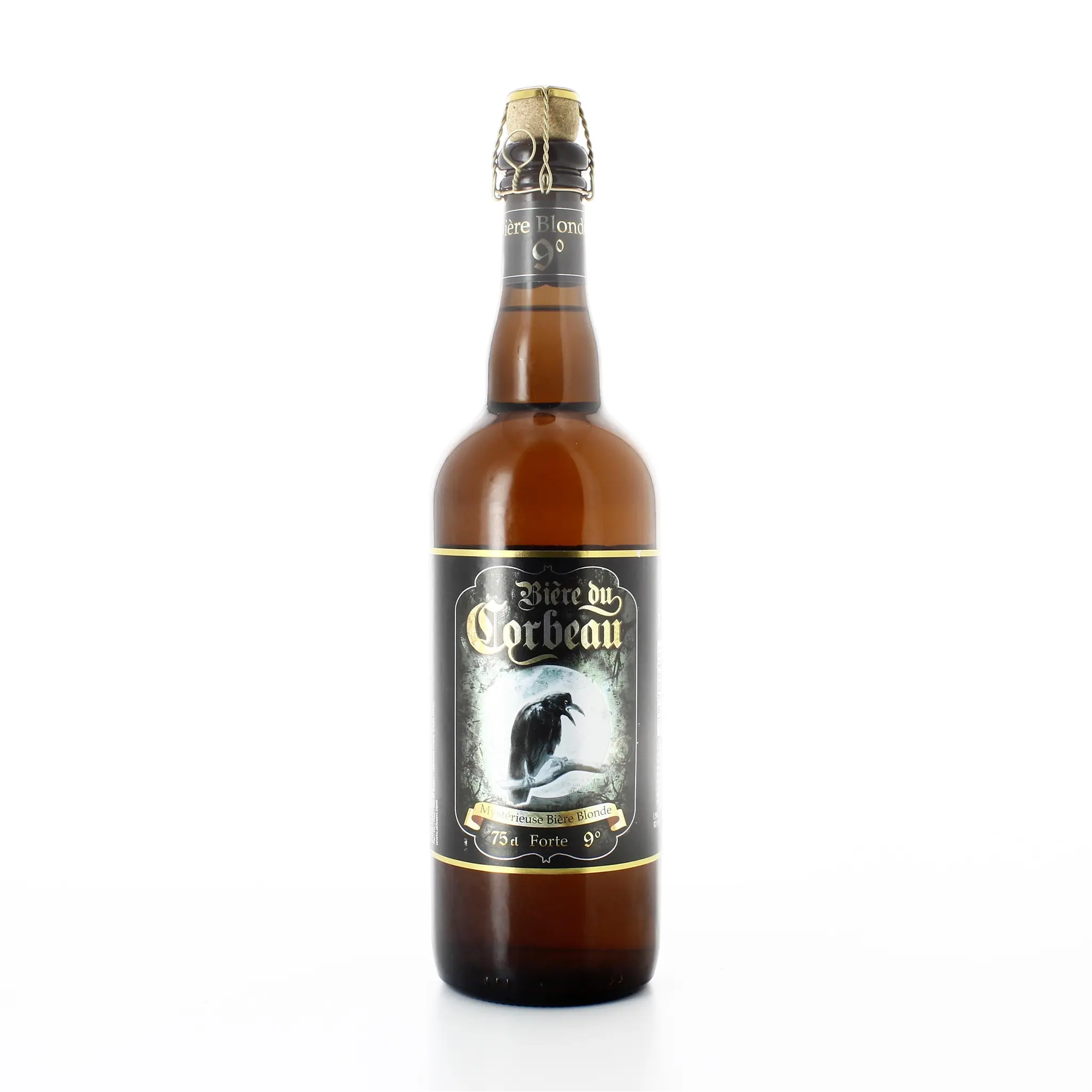 BIERE DU CORBEAU Bière blonde forte 9% bouteille