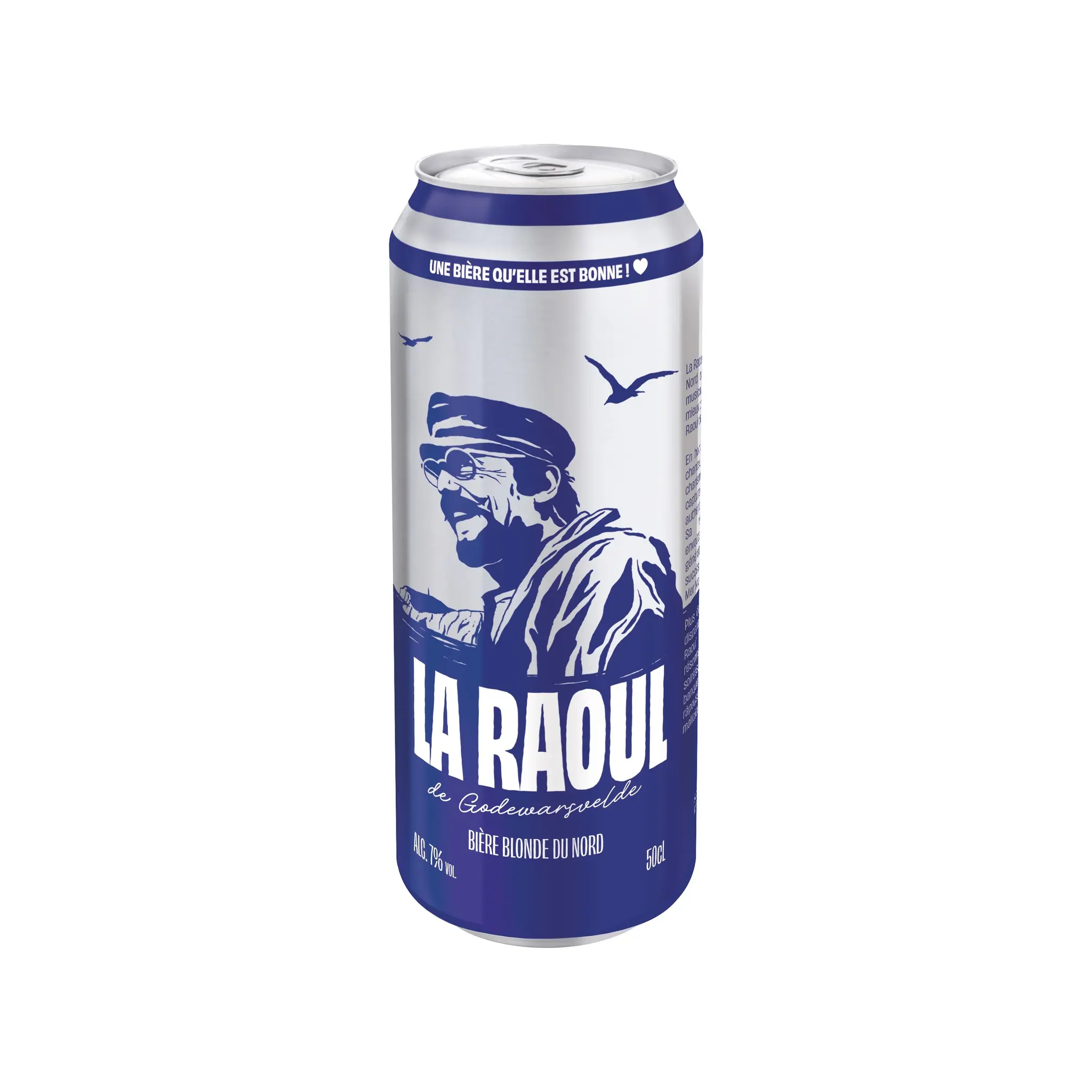 LA RAOUL Bière blonde du nord 7% boîte