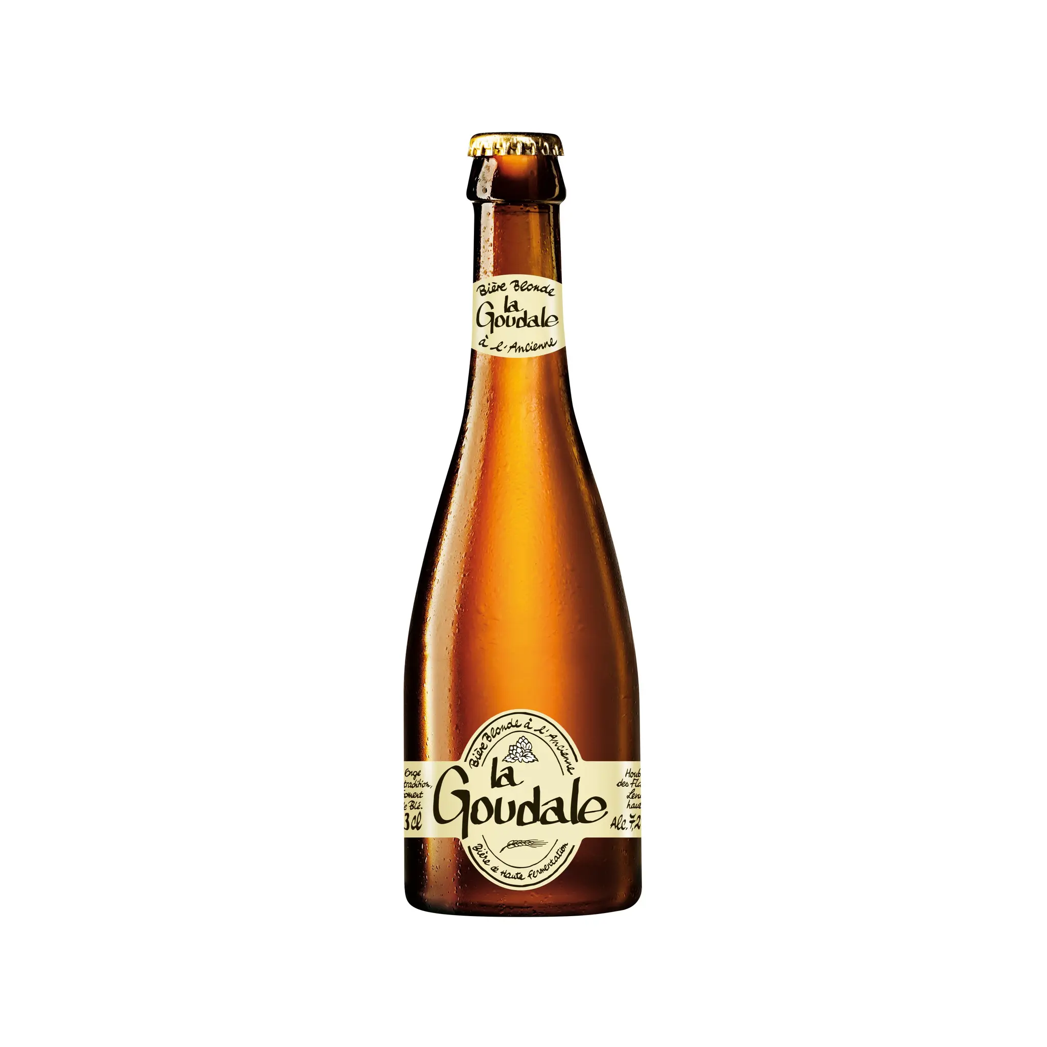 LA GOUDALE Bière blonde à l'ancienne 7,2% bouteille