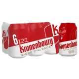 KRONENBOURG Bière blonde légère 4,2% boîtes