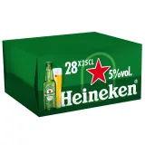HEINEKEN Bière blonde 5% pack bouteilles