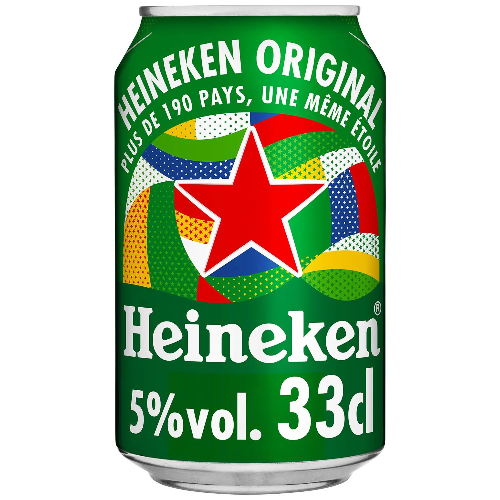 HEINEKEN Bière blonde 5% boîte