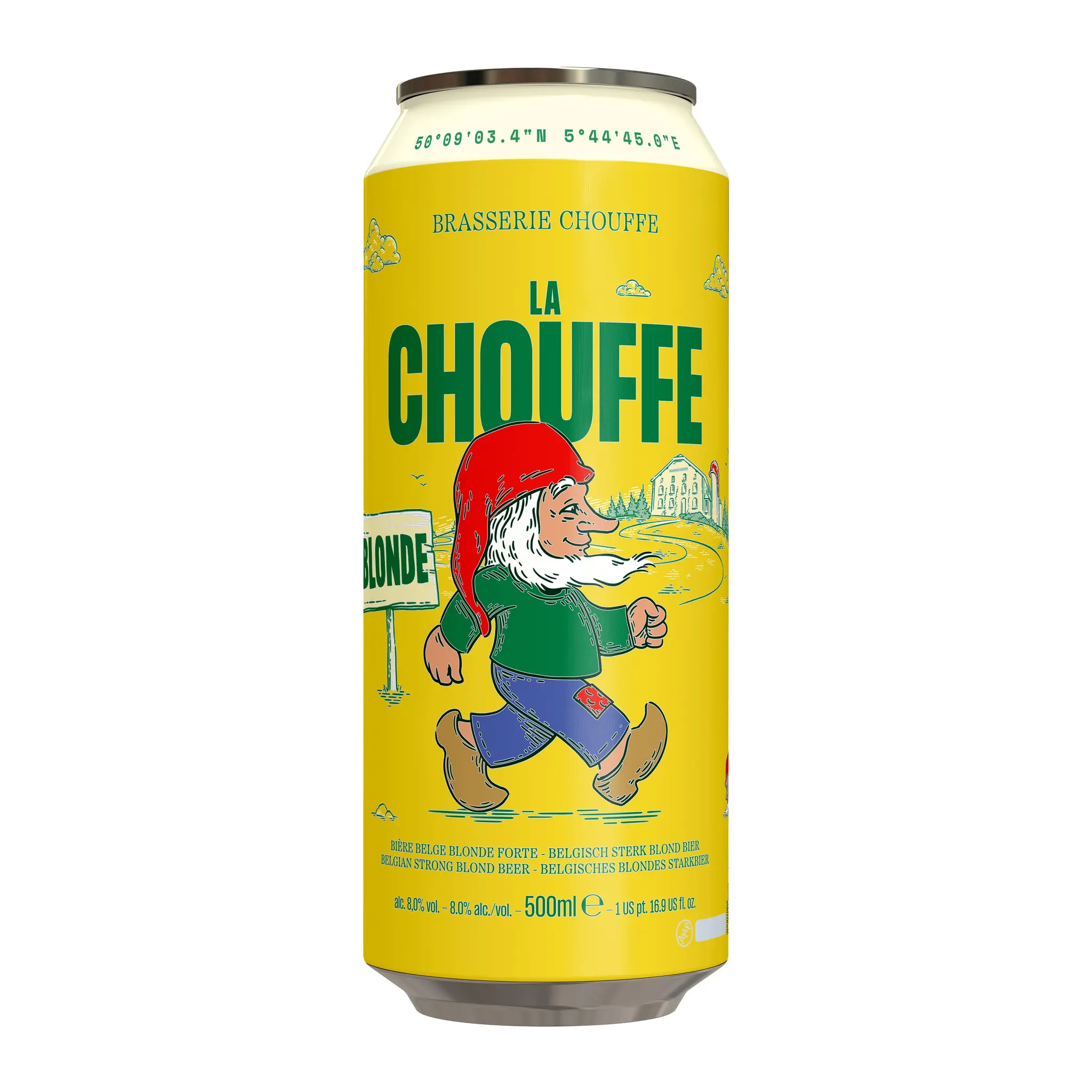 LA CHOUFFE Bière blonde 8% boîte