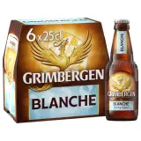GRIMBERGEN Bière cuvée blanche 6% pack bouteilles