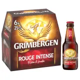 GRIMBERGEN Bière aromatisée fruits rouges 5.5% pack bouteilles