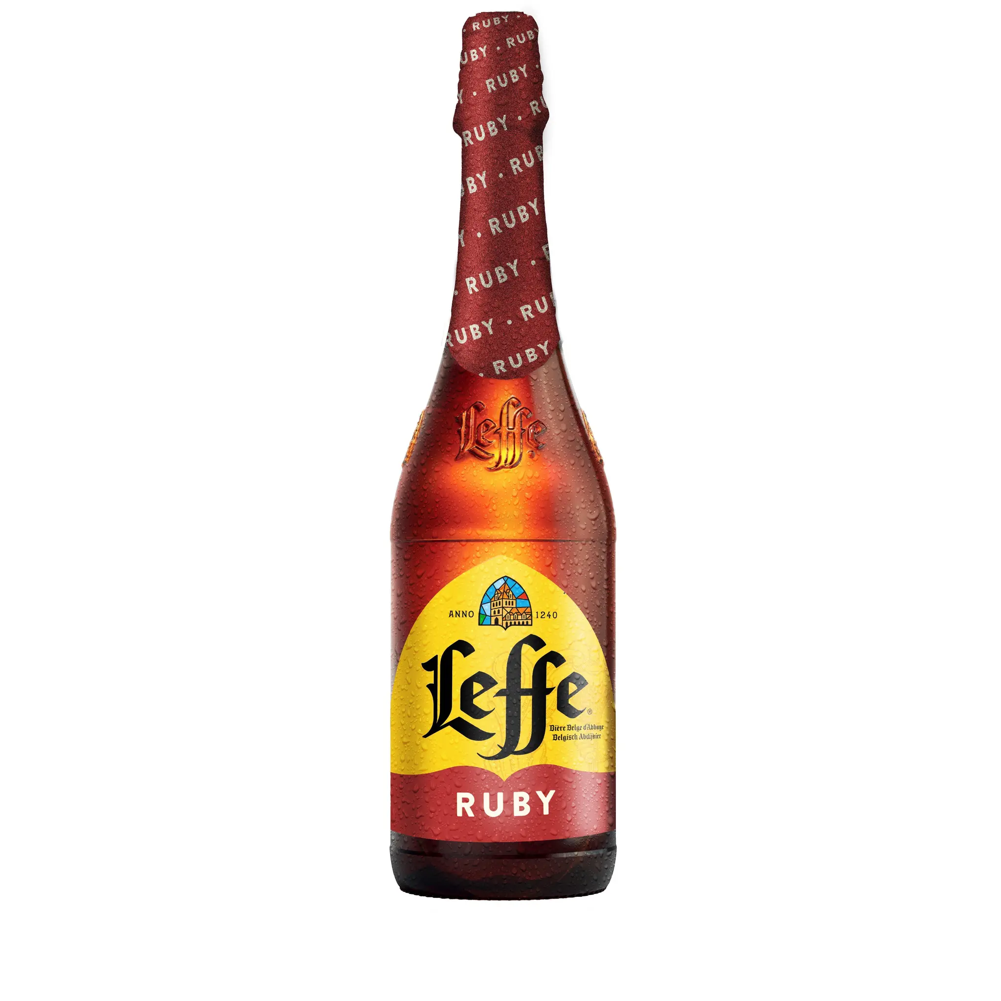 LEFFE Bière Ruby aromatisée fruits rouges 5%