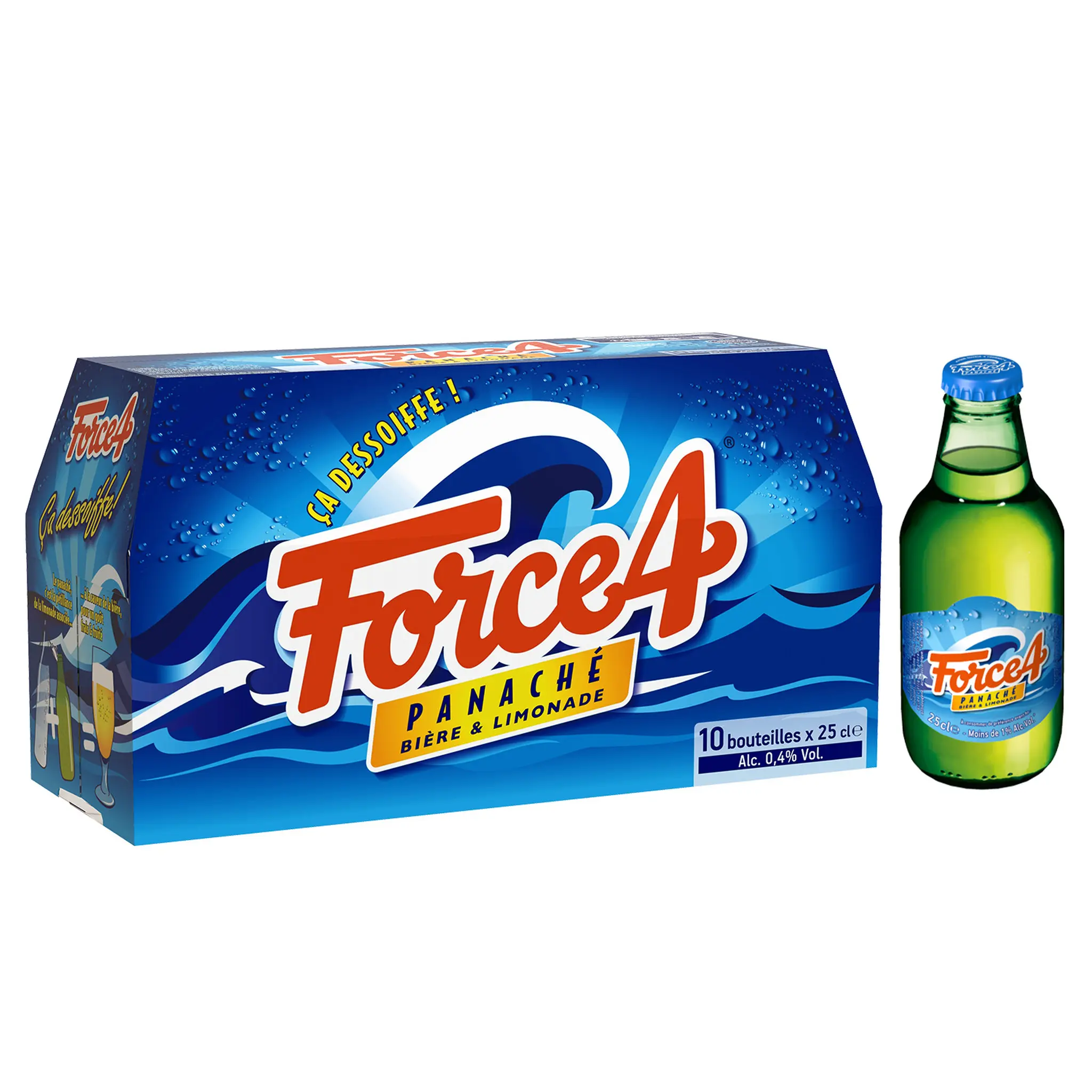 FORCE 4 Panaché 0,4% pack bouteilles