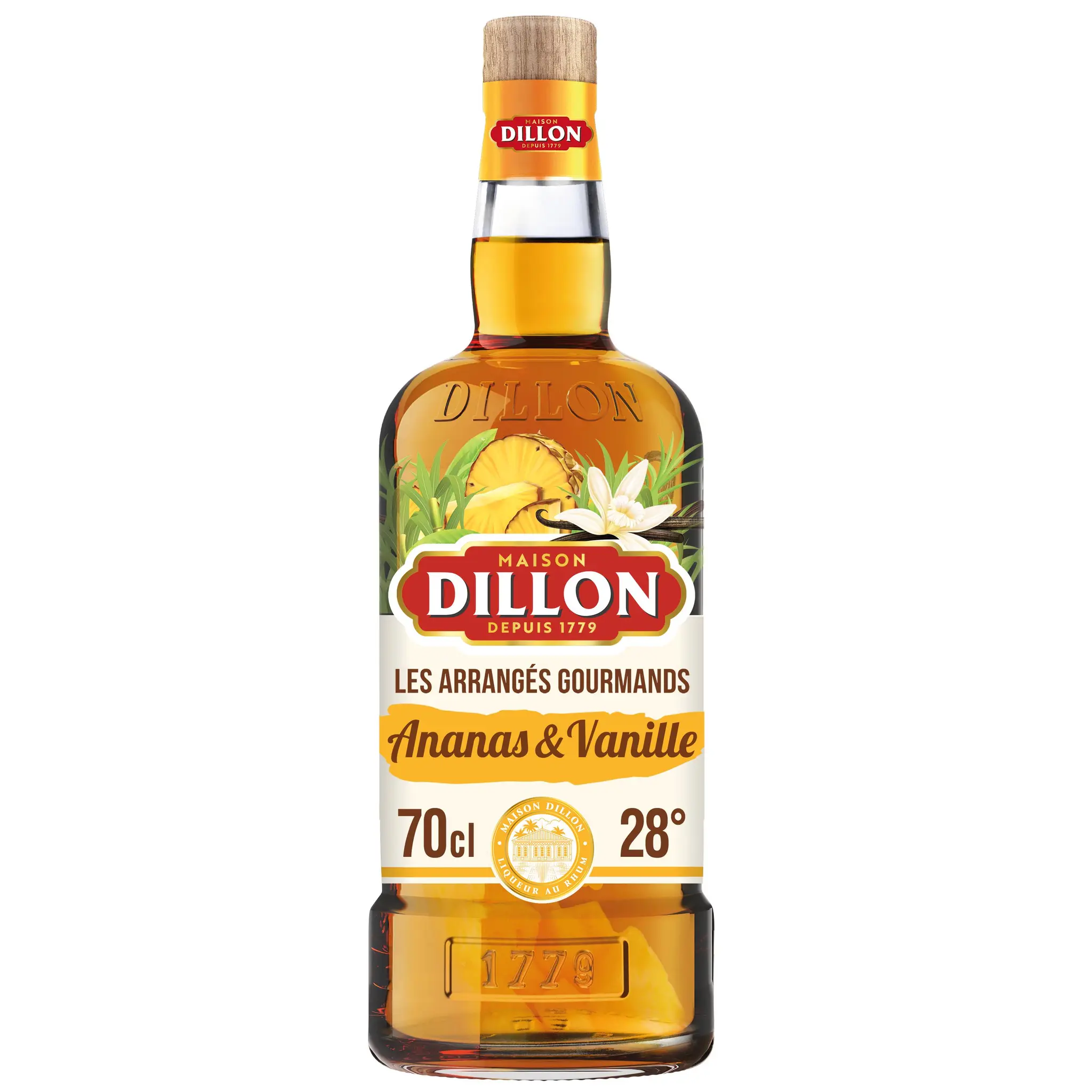 DILLON Arrangé ananas et vanille 28%