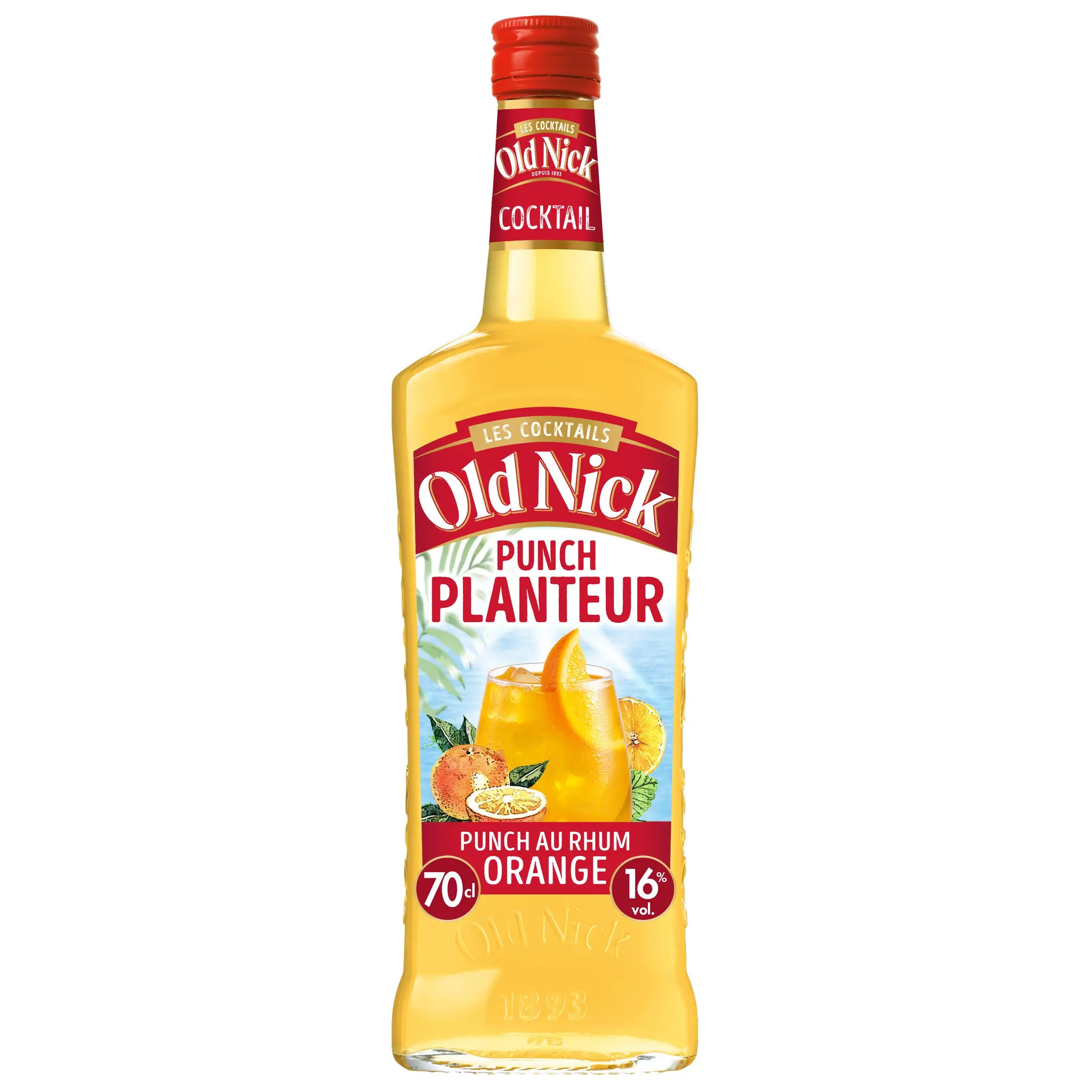 OLD NICK Planteur à base de rhum 16%