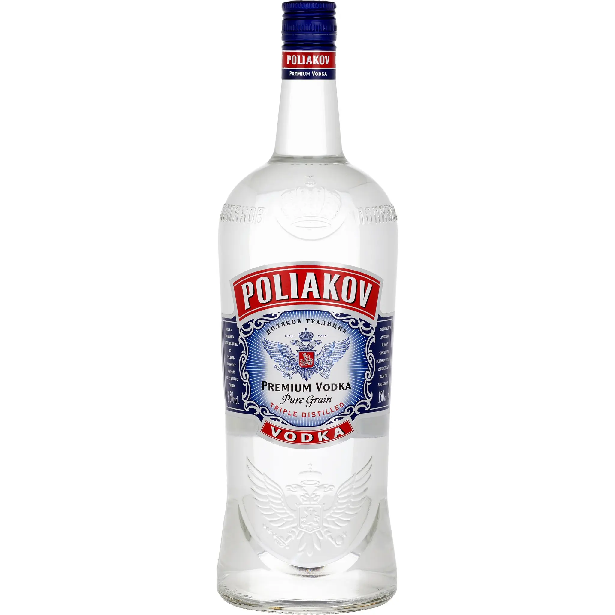 POLIAKOV Vodka pure grain 37,5%