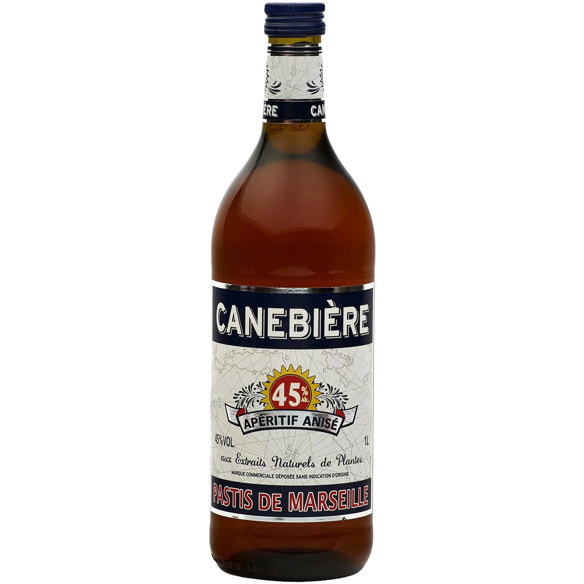 CANEBIERE Pastis de Marseille 45%