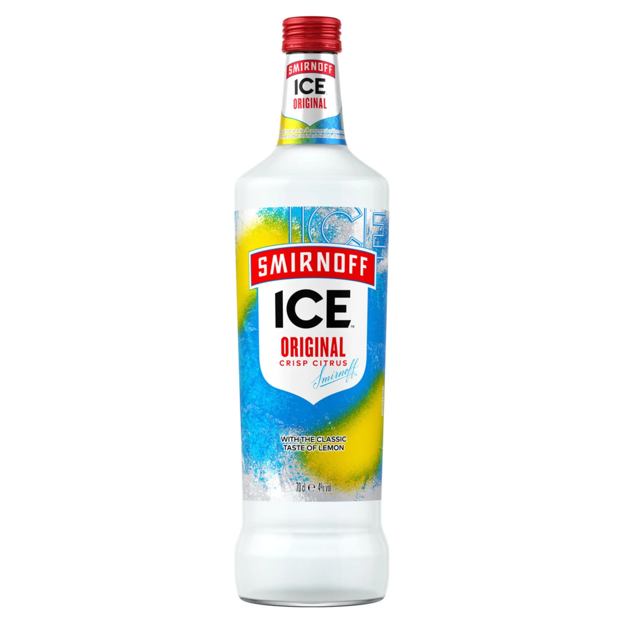 SMIRNOFF Boisson alcoolisée à base de vodka ice original 4%