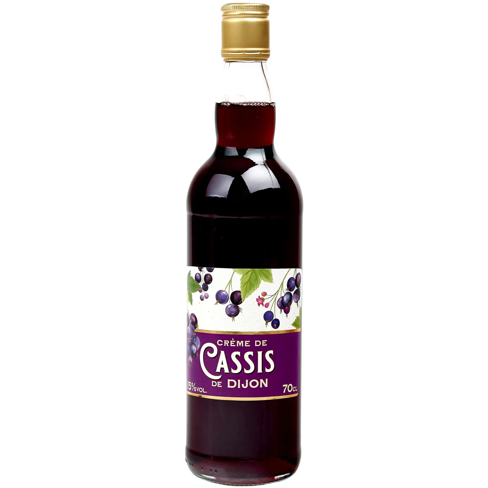 AUCHAN Crème de cassis 15%