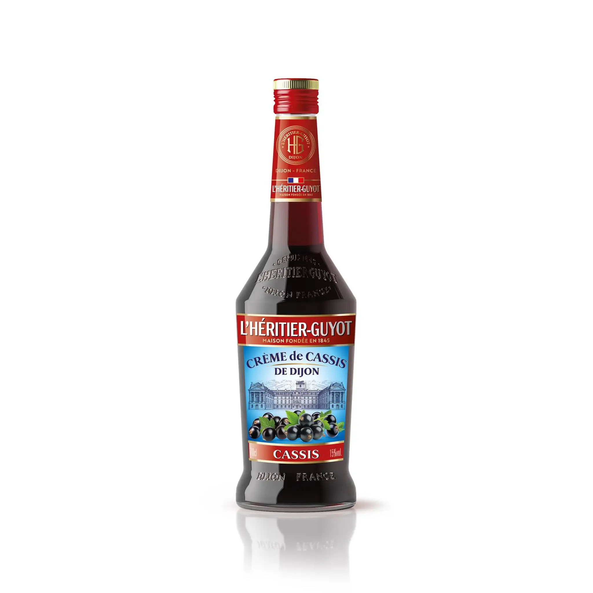 L'HERITIER-GUYOT Crème de cassis de Dijon 15%