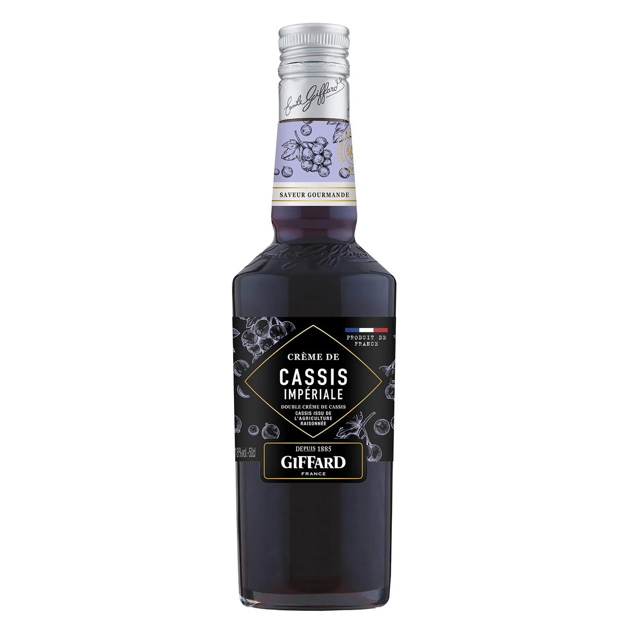 GIFFARD Crème de cassis impériale 18%