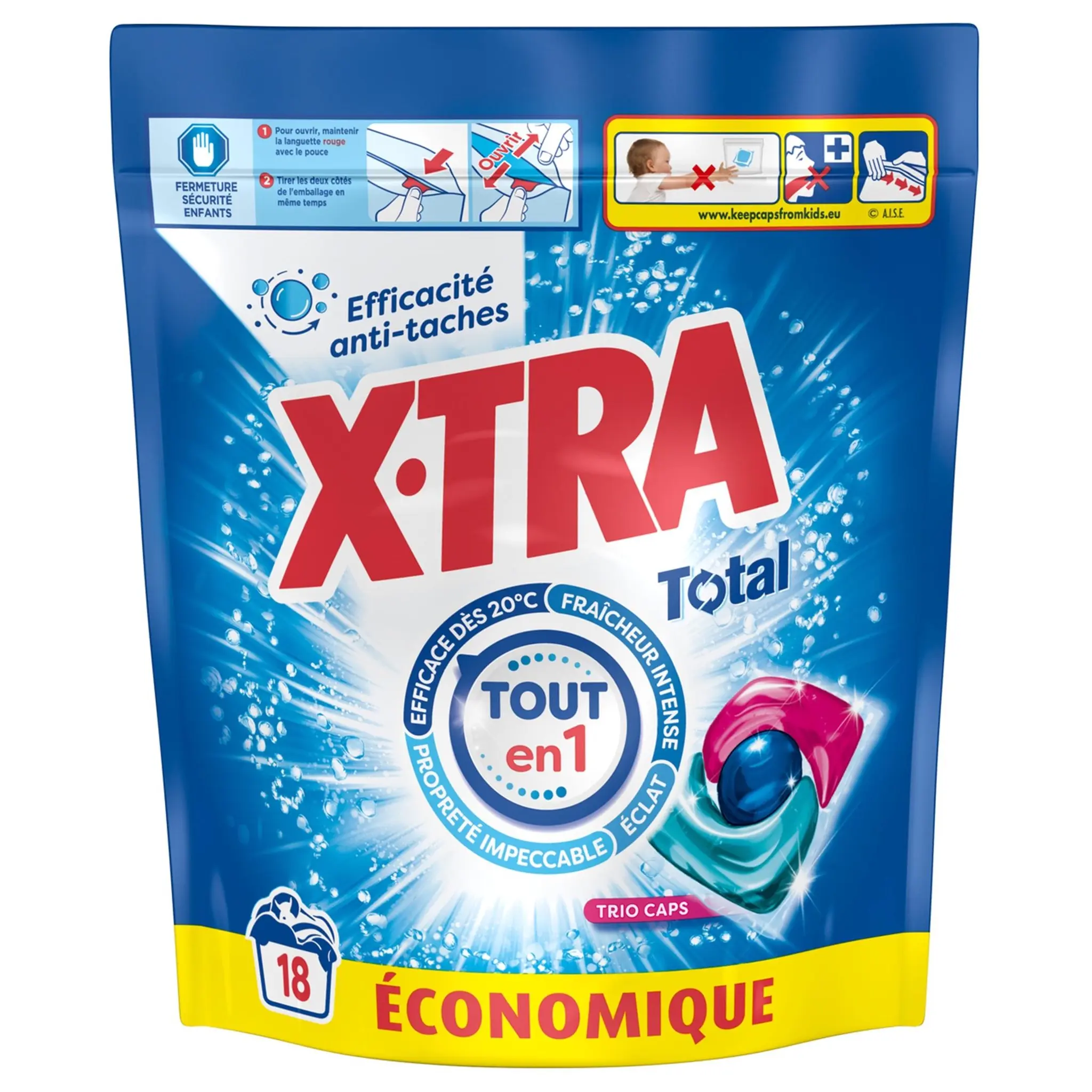 X-TRA Lessive capsules