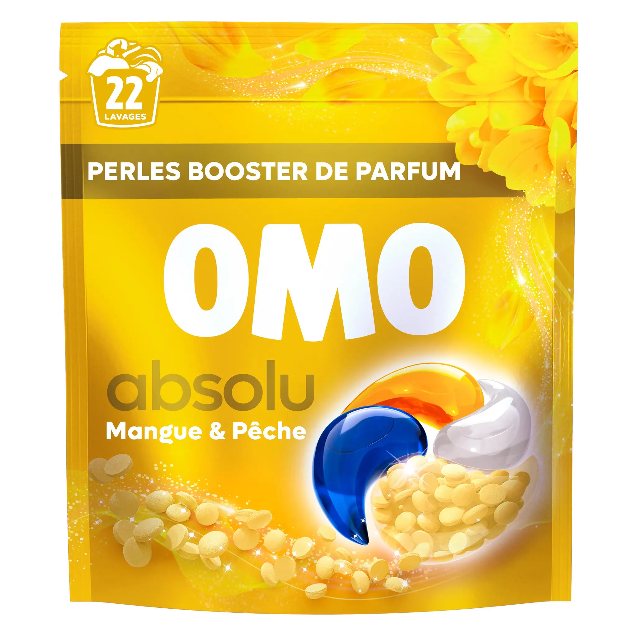 OMO Lessive capsules absolu plaisir tropical