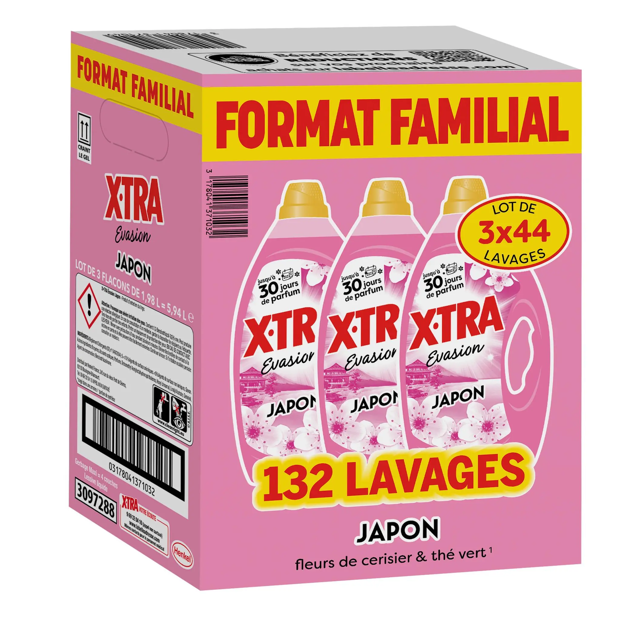 X-TRA Lessive liquide evasion japon