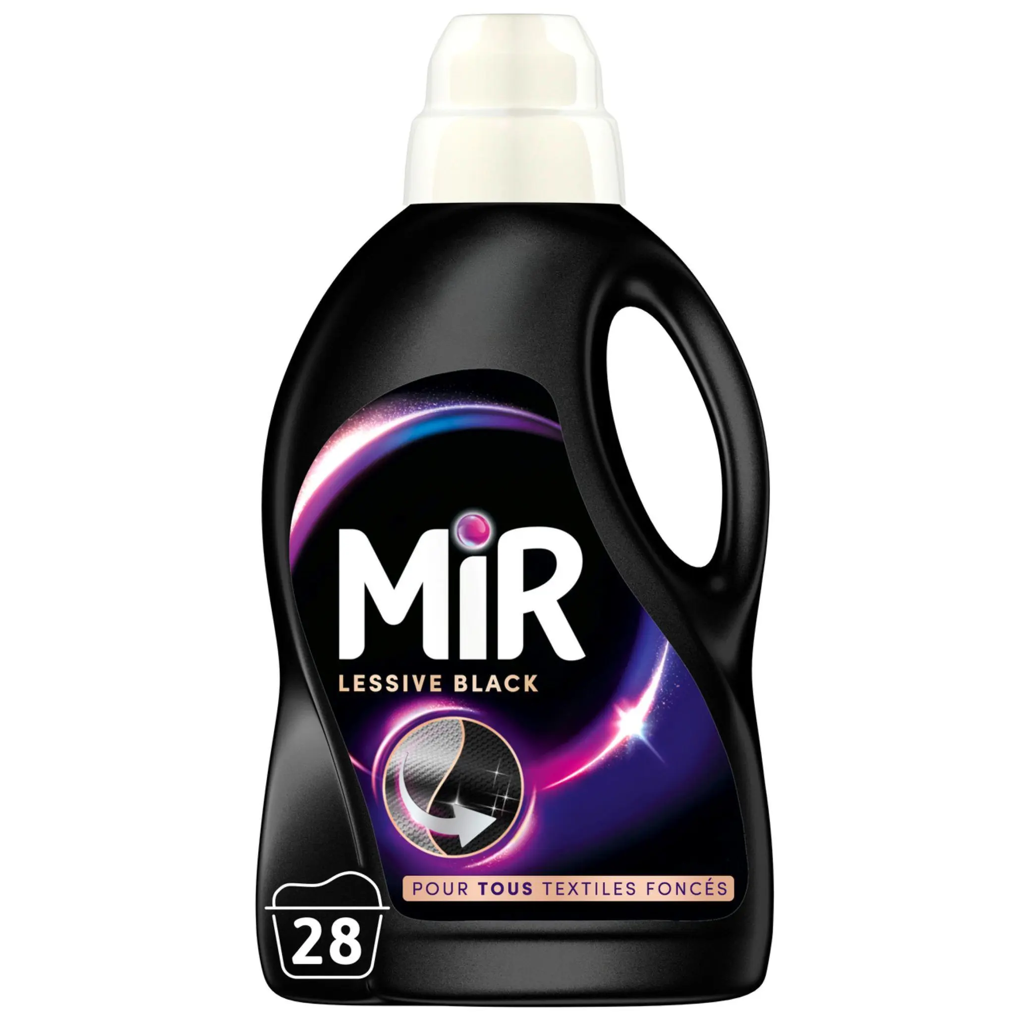 MIR Lessive liquide noir fraîcheur