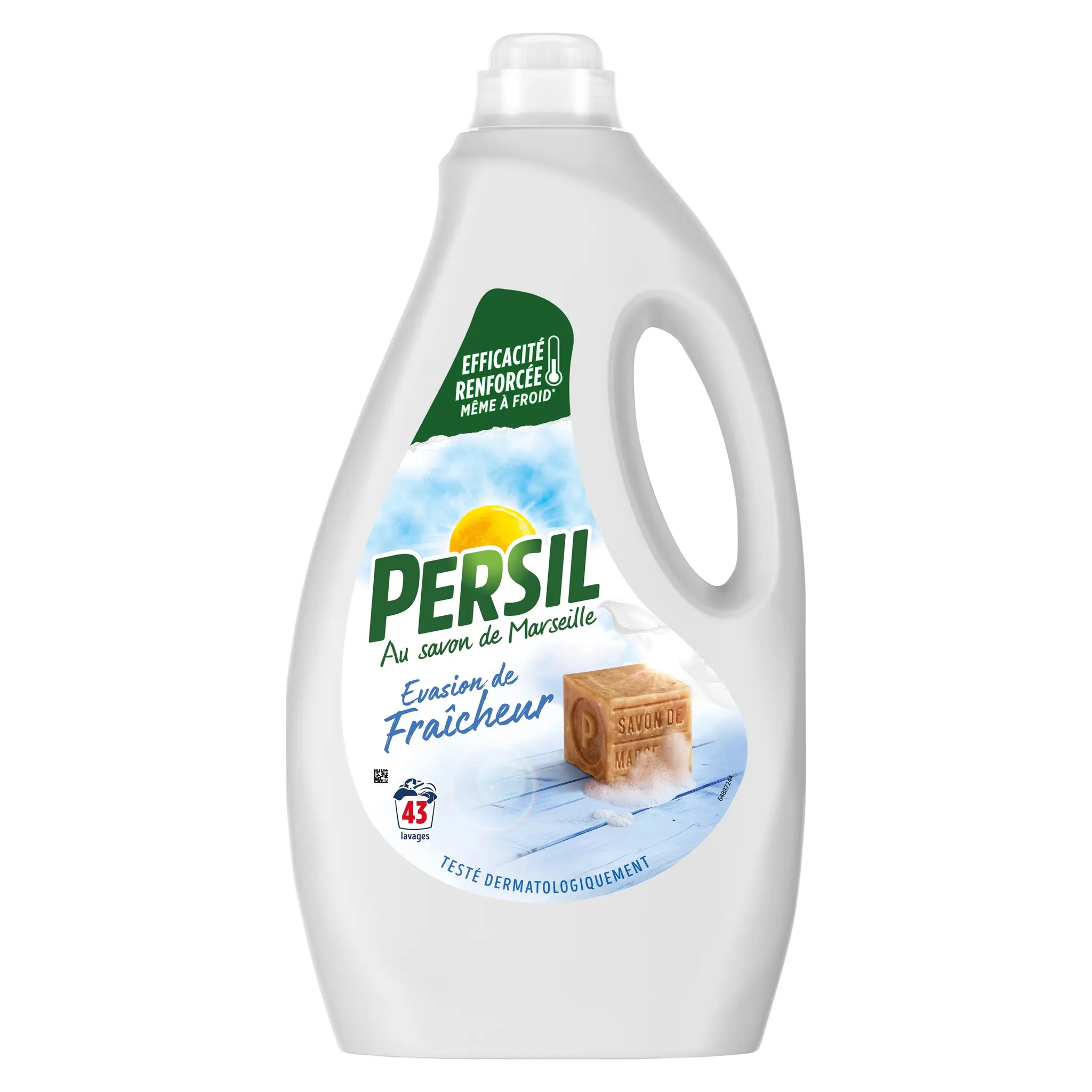 PERSIL Lessive liquide au savon de Marseille évasion de fraîcheur