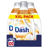 DASH Lessive liquide ambre et orchidée