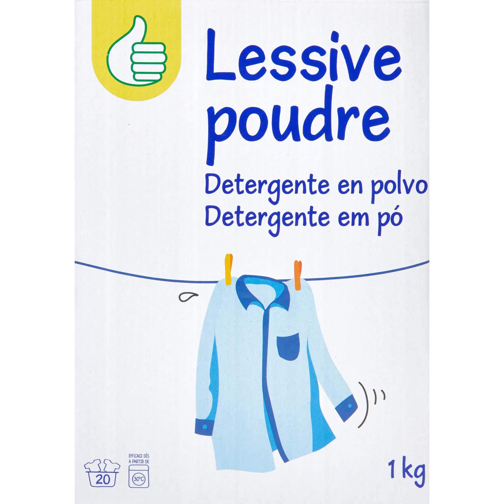 POUCE Lessive poudre
