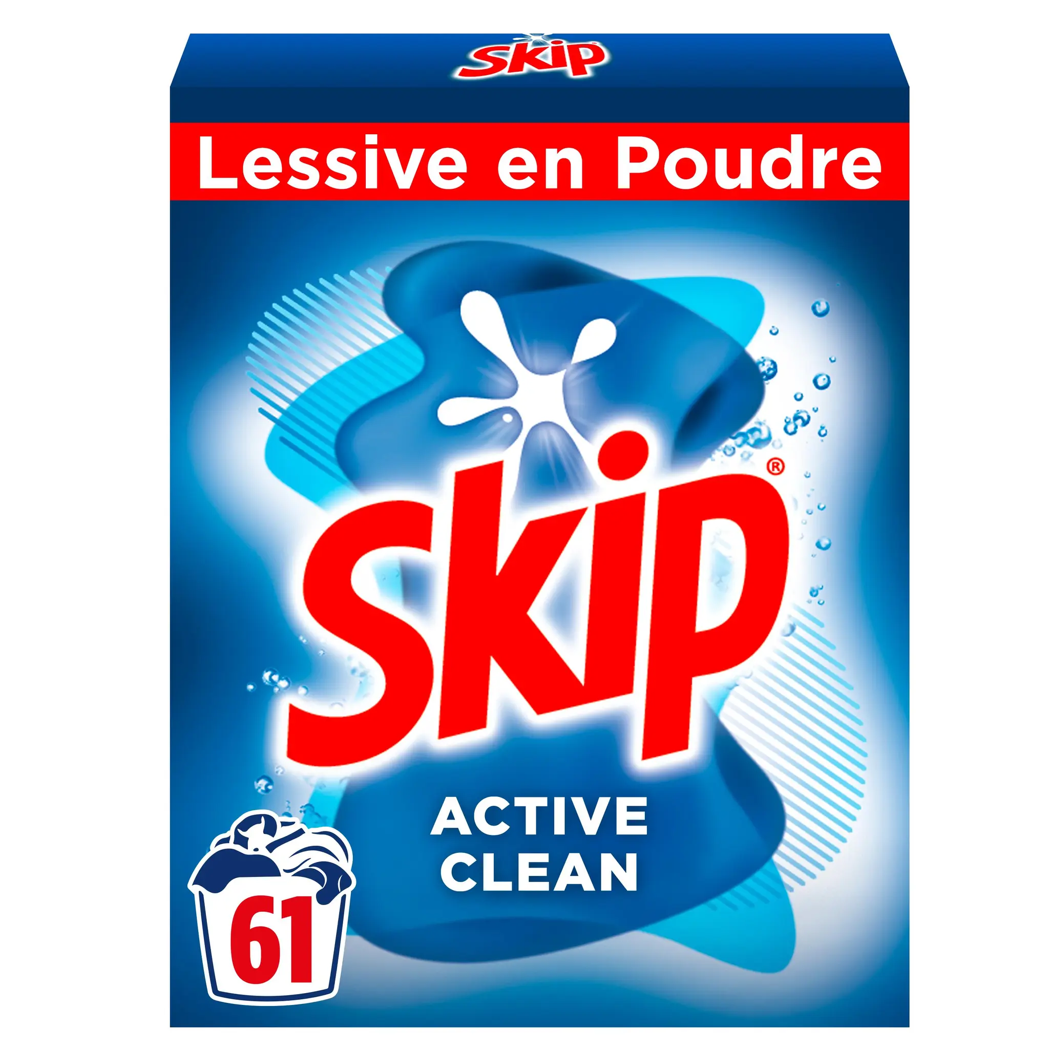 SKIP Lessive poudre Active Clean