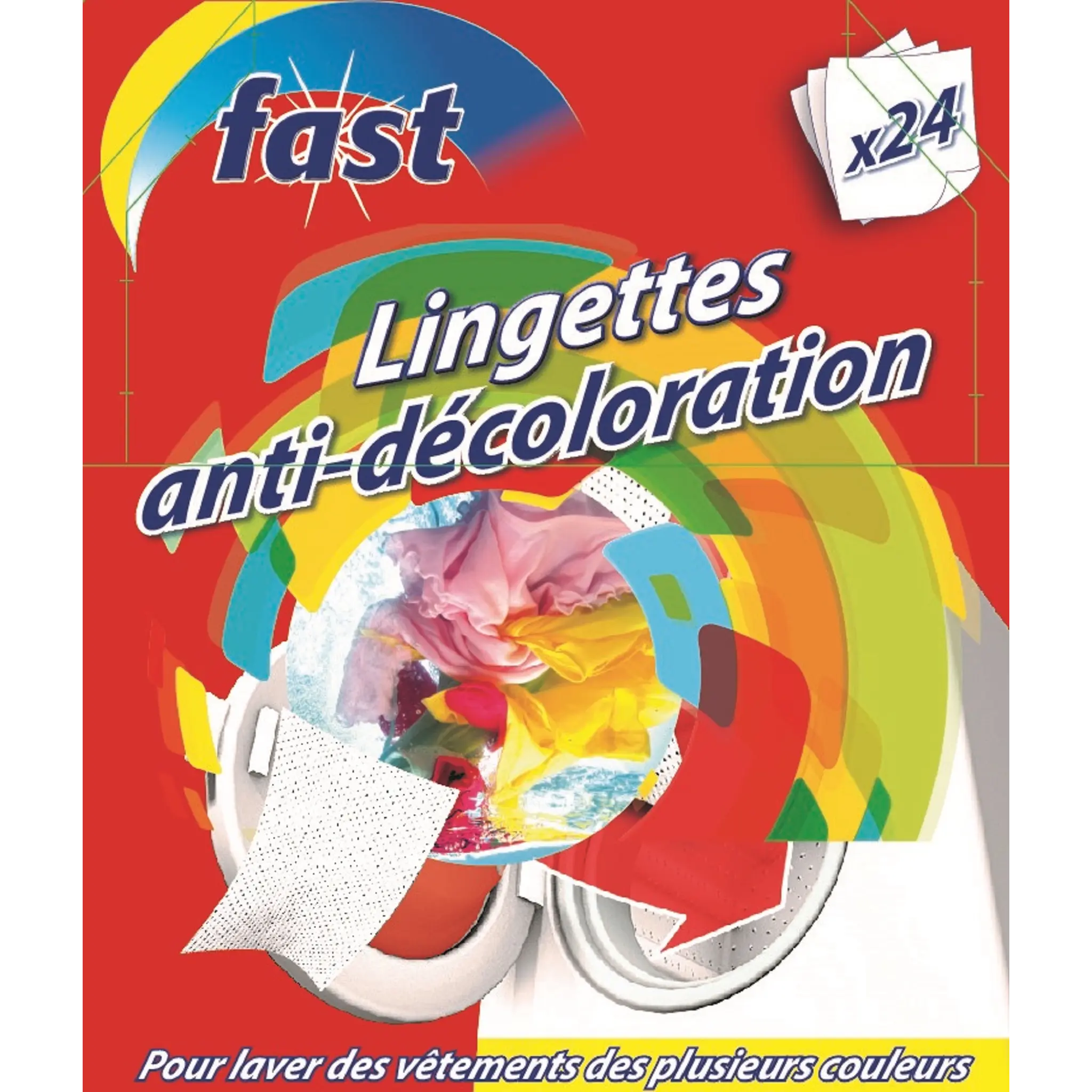 FAST Lingettes anti-décoloration