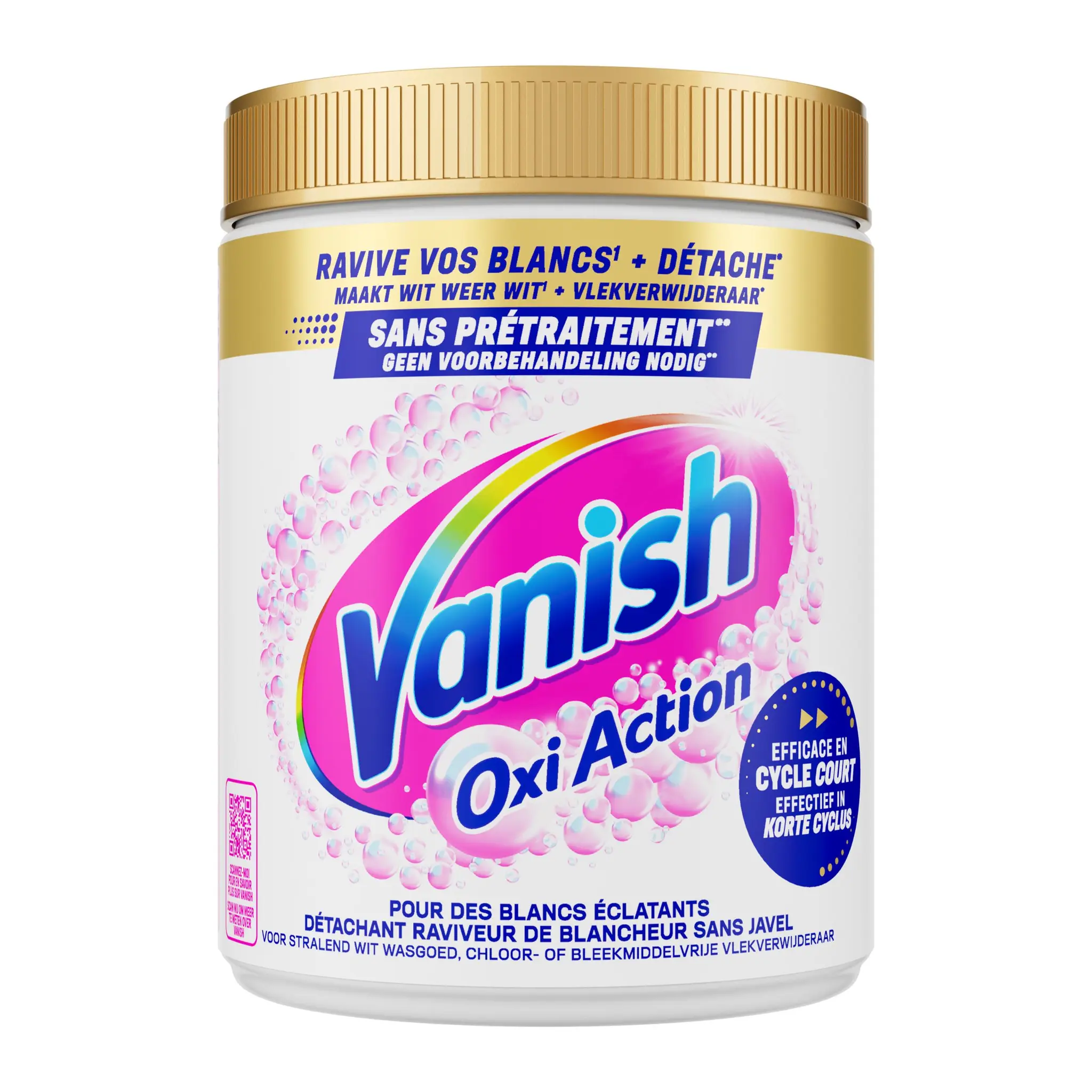VANISH Détachant poudre raviveur de blancheur