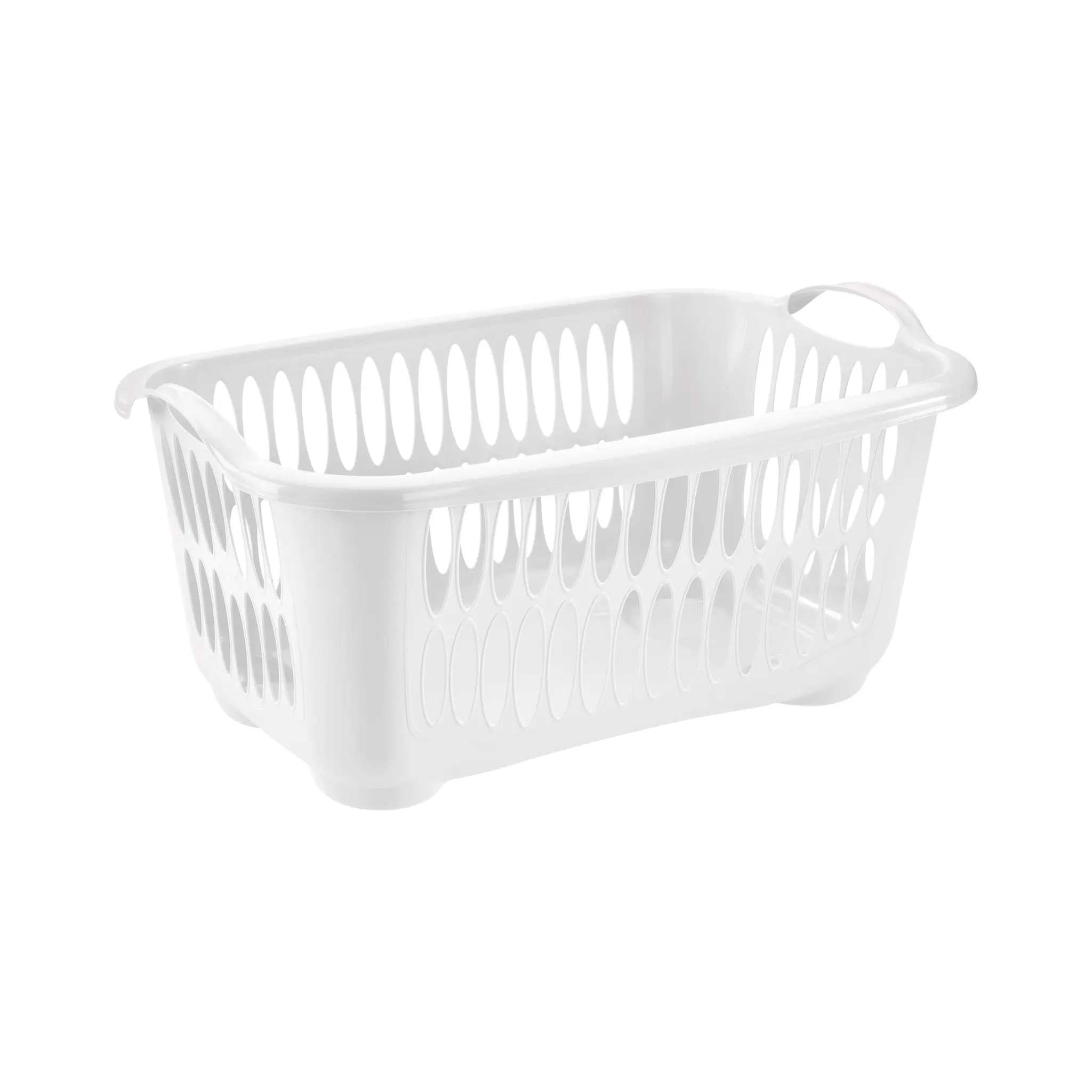 AUCHAN ESSENTIEL Panier à linge en plastique 30L