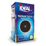 IDEAL Teinture textile noire ravive et colore